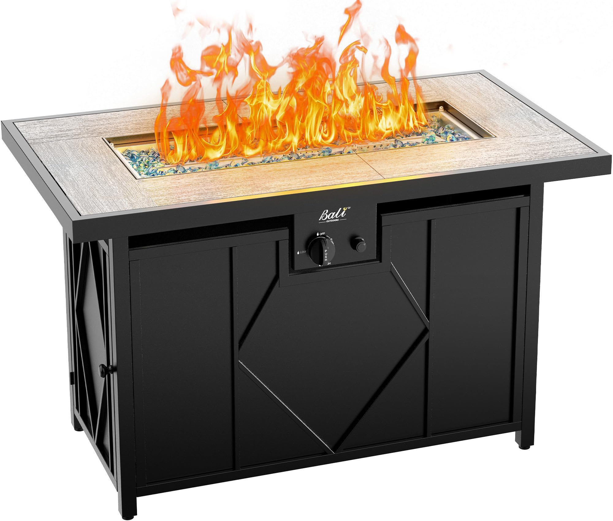 BALI OUTDOORS 42in Propane Fire Pit Table