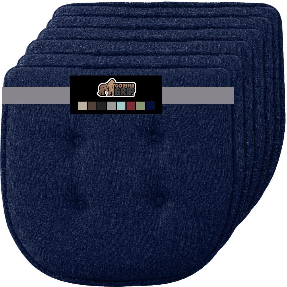 Gorilla Grip Tufted Memory Foam Chair Pad