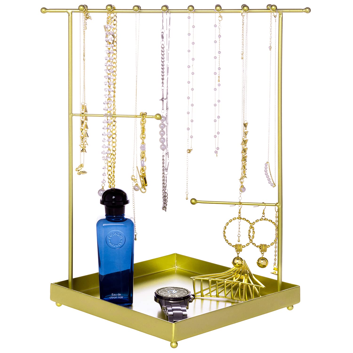 MyGift T-Bar Jewelry Stand