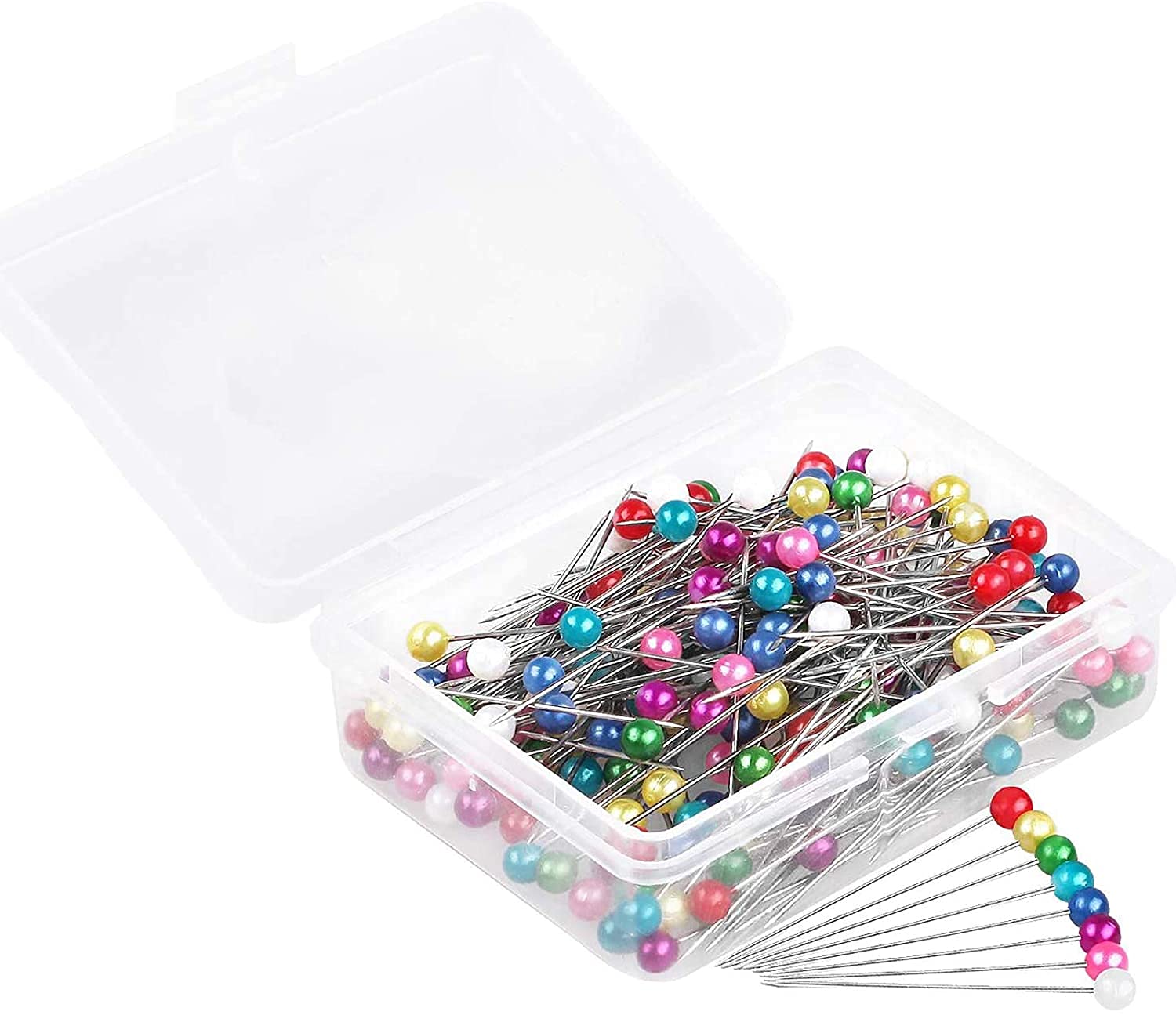 Pearlized Ball Head Pins — 600 Pearlized