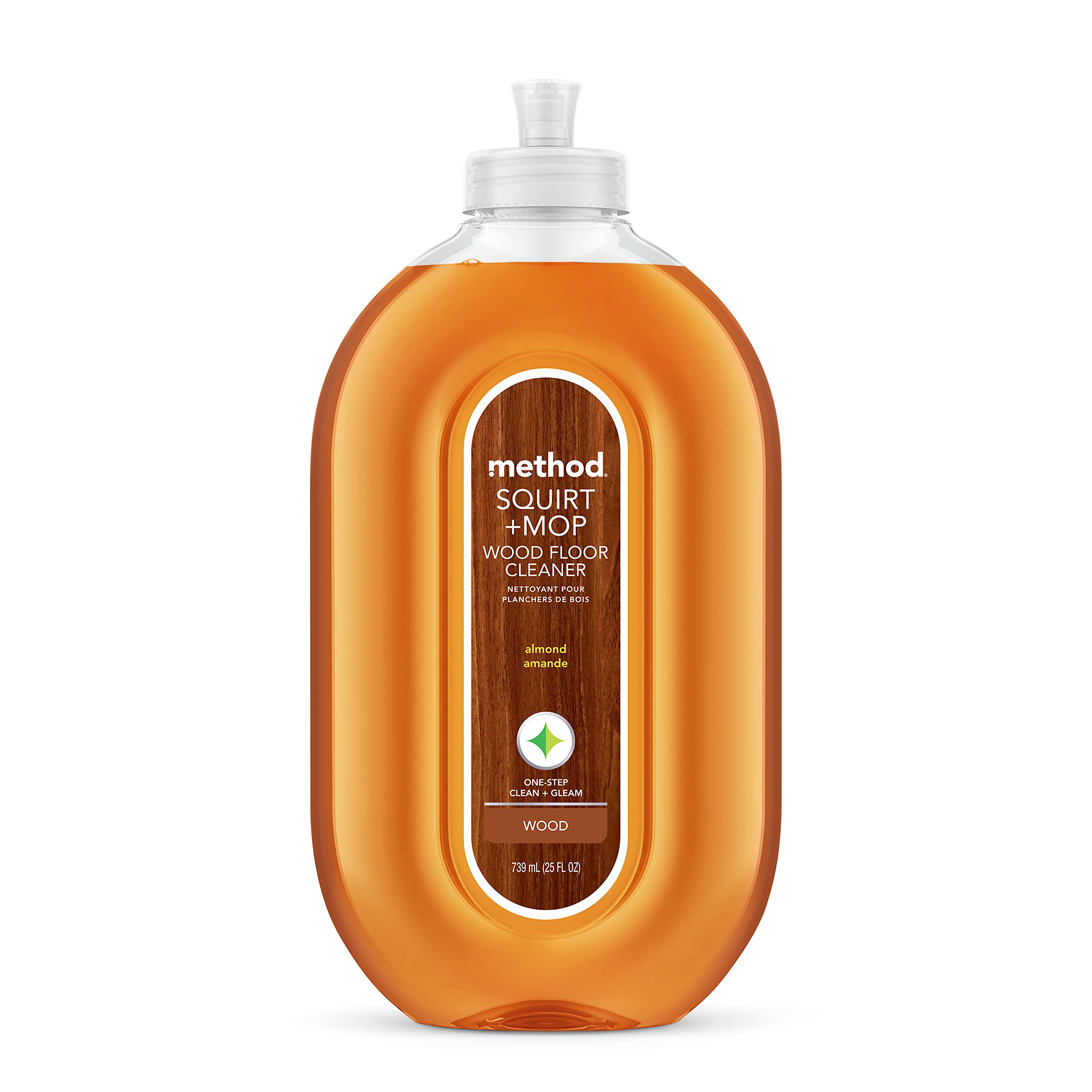 Method Squirt + Mop Hardwood Floor Cleaner, Almond — Squirt-and-Mop Bottle