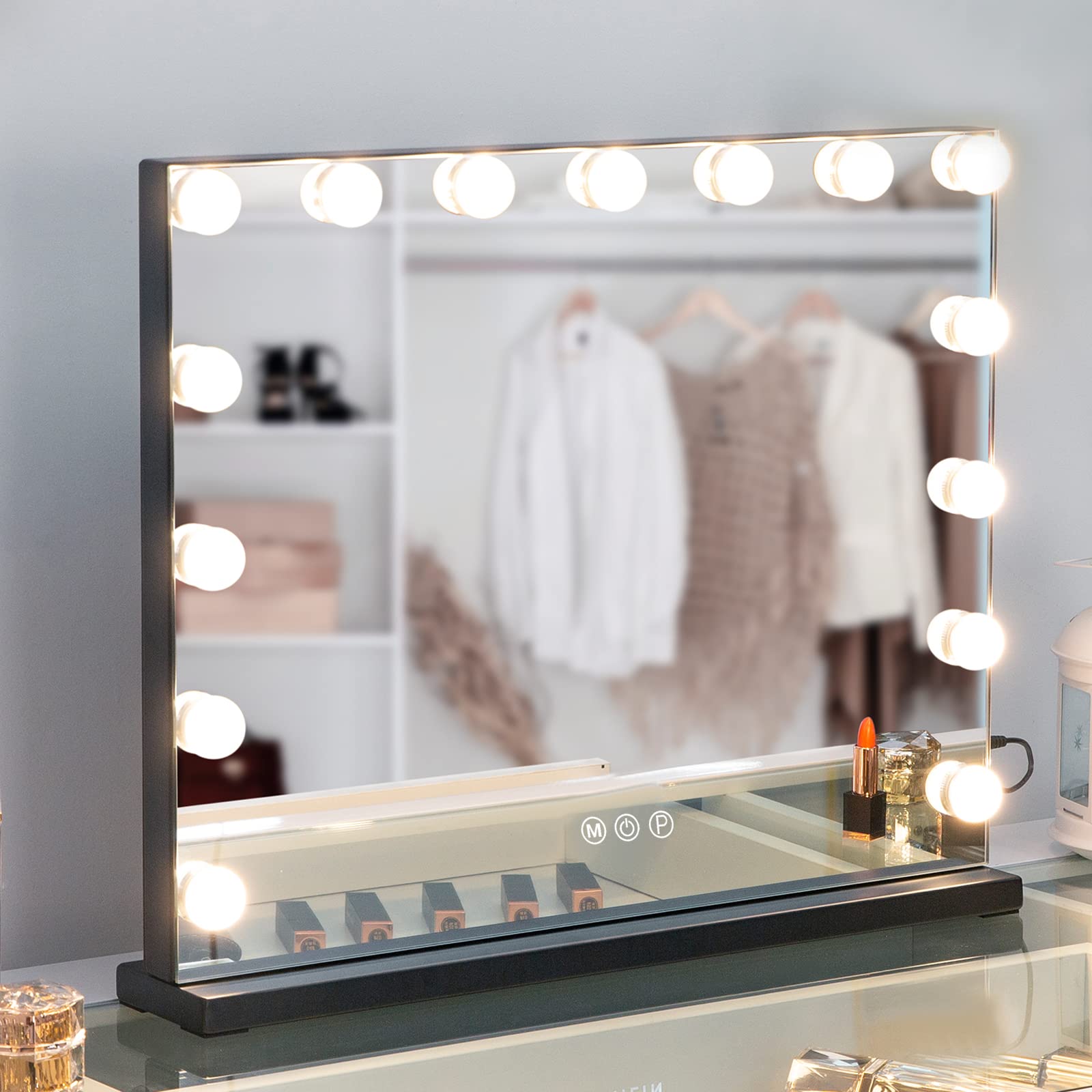 Hansong Hollywood Vanity Mirror with 15 LEDs