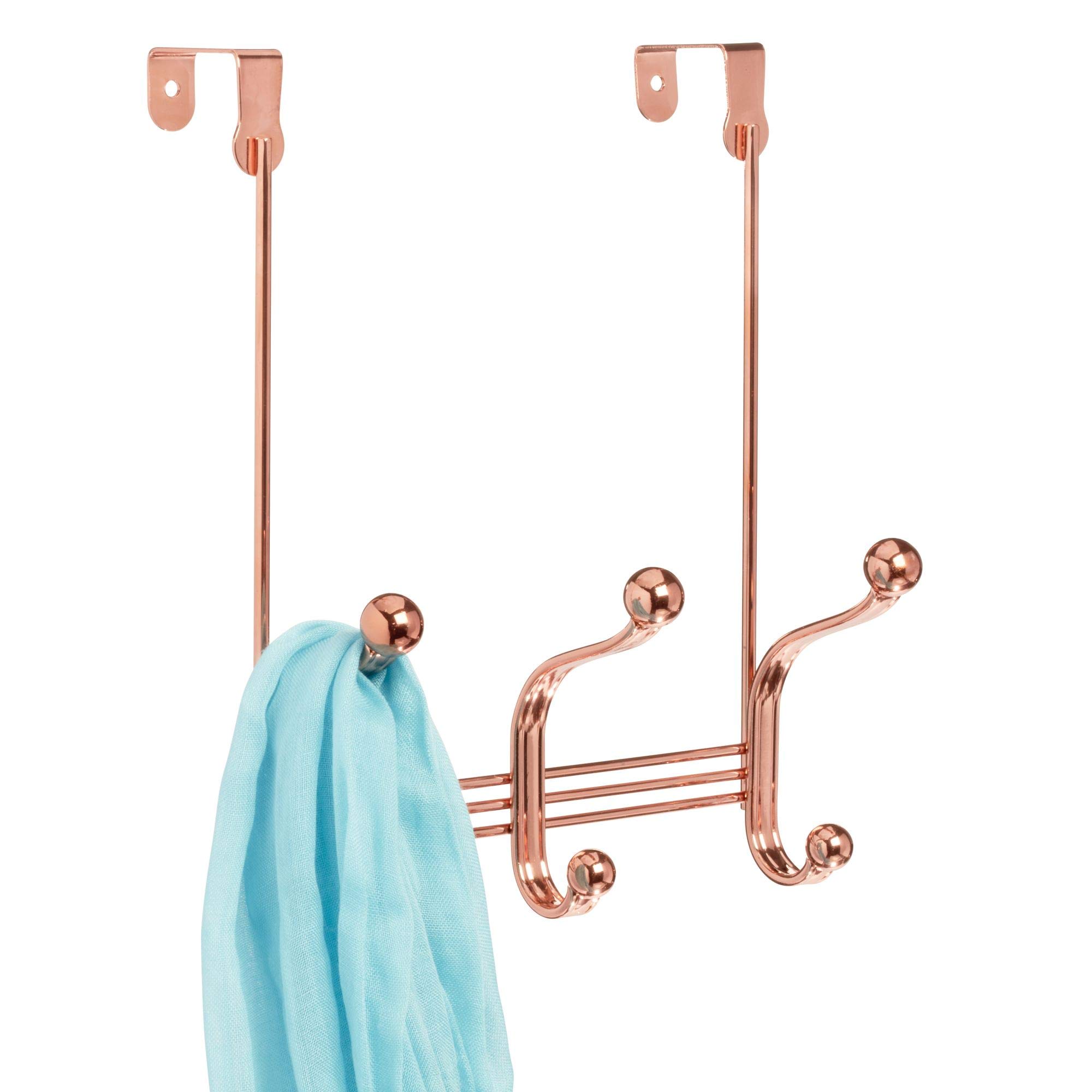 iDesign York Over-the-Door 3-Hook Rack