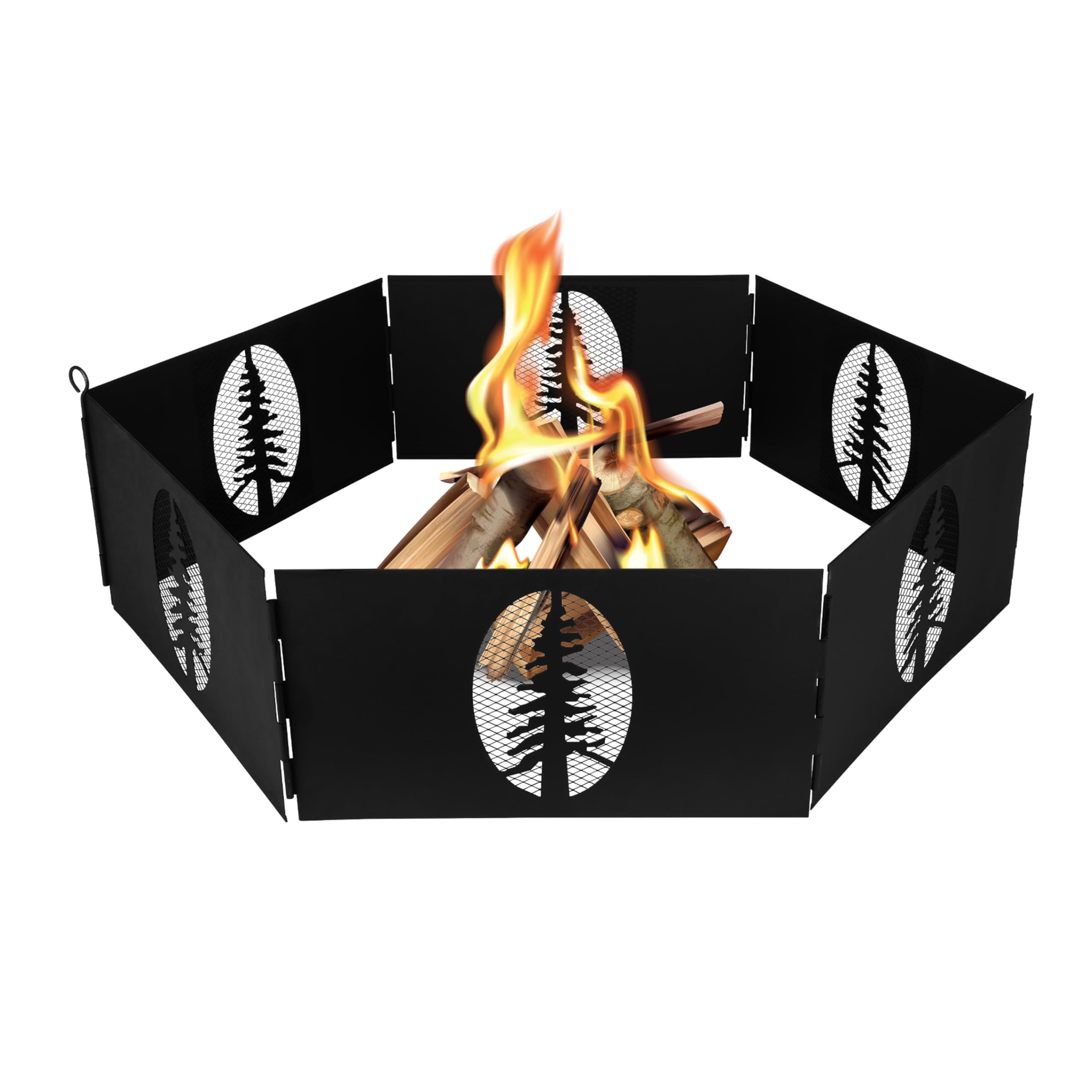 Camco Portable Steel Campfire Ring