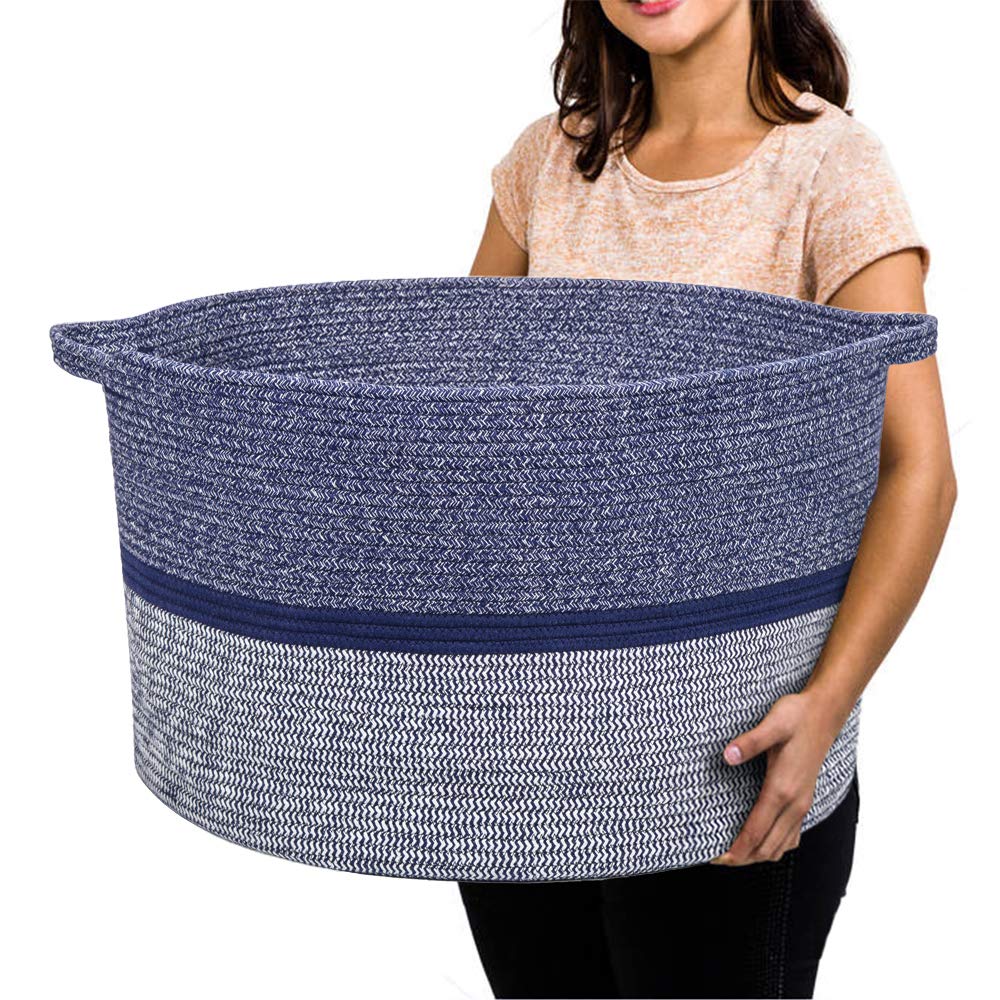 Extra Large Cotton Rope Storage Basket