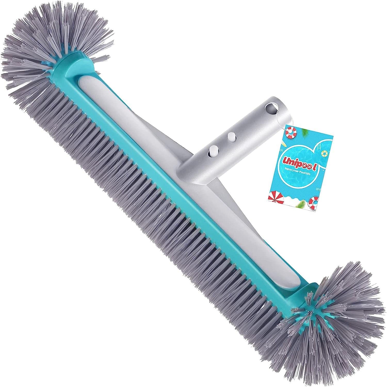 17.5" Round-End Nylon Pool Brush Head