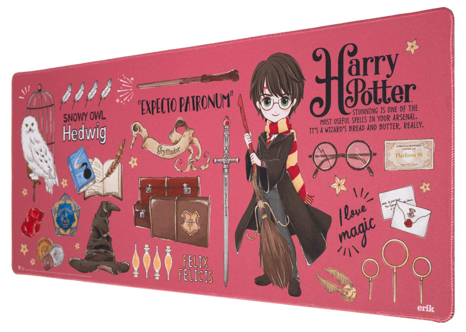 Grupo Erik XXL Mouse Pad Harry Potter Gifts | Gaming Desk Mat