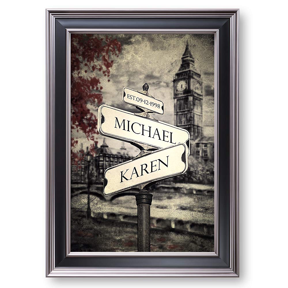 A&T Artwork Lovers Crossroads Personalized Framed Art