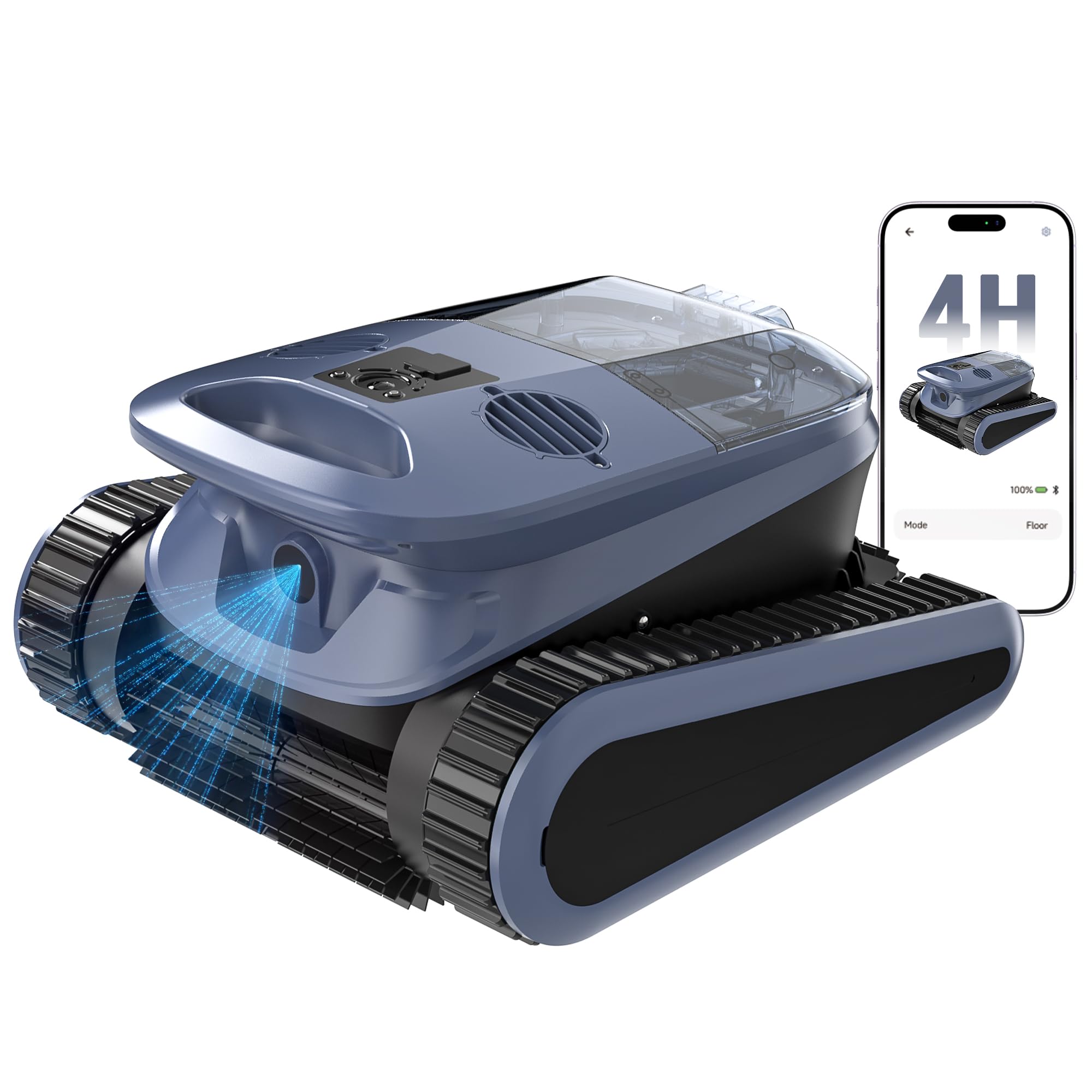 (2026 New) SAT40 Cordless Pool Vacuum