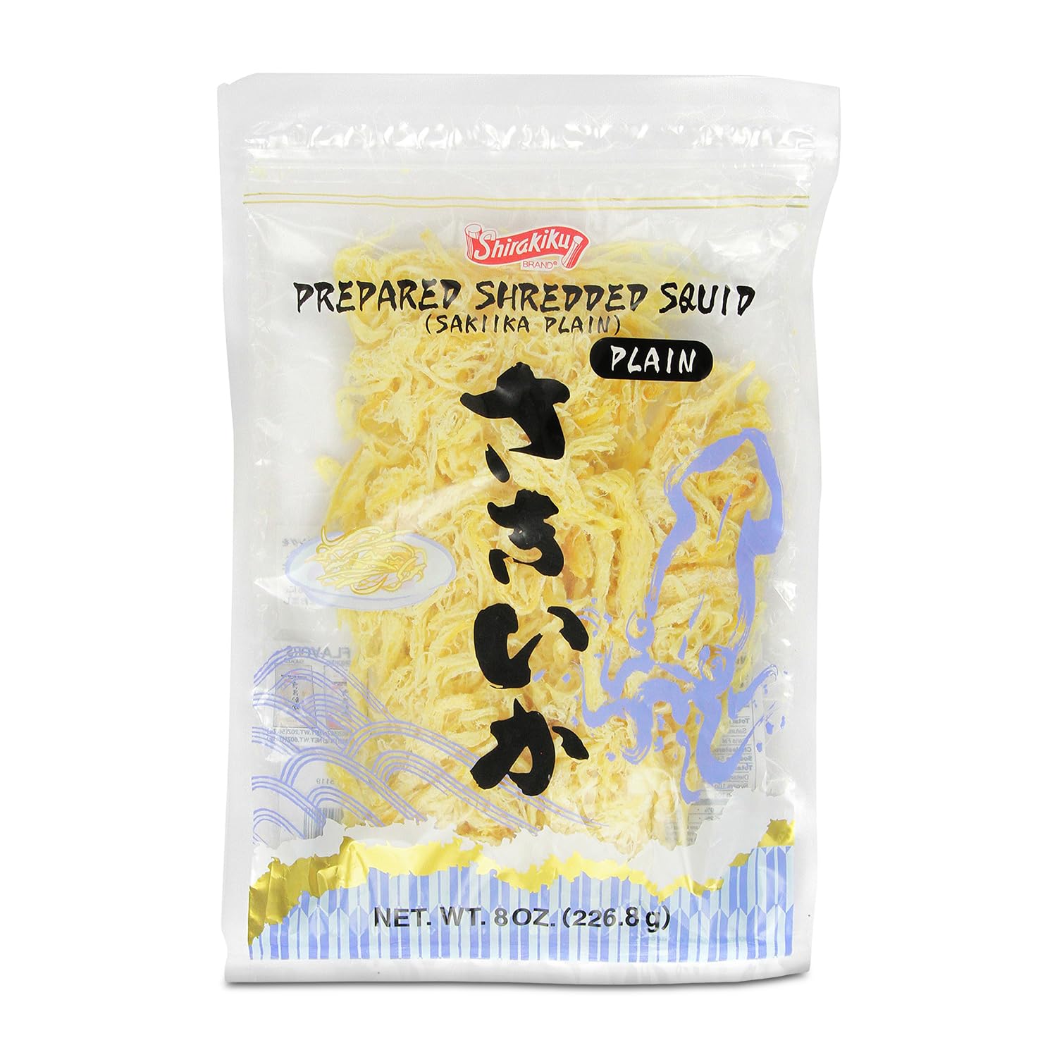 Shirakiku Shredded Squid (Plain)