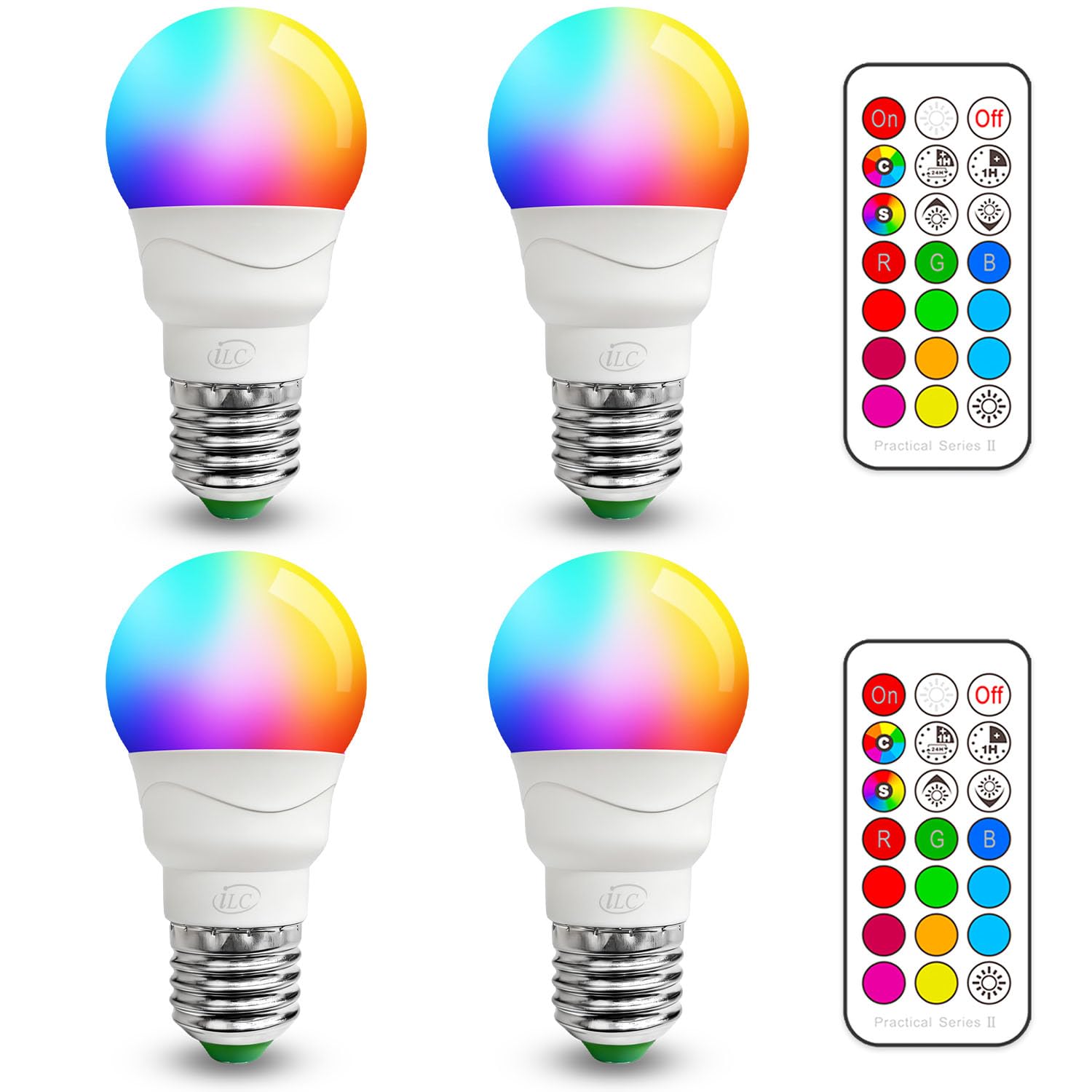 ILC RGB Color-Changing RGBW Bulb