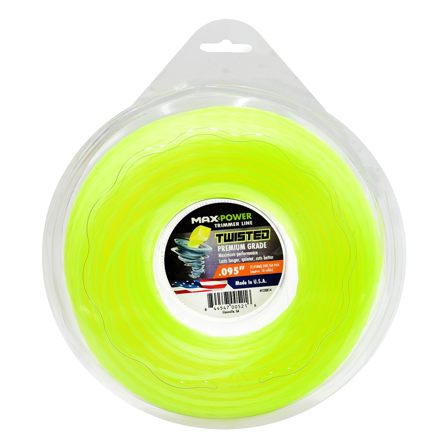 MaxPower Twisted .095 in Trimmer Line (200 ft)