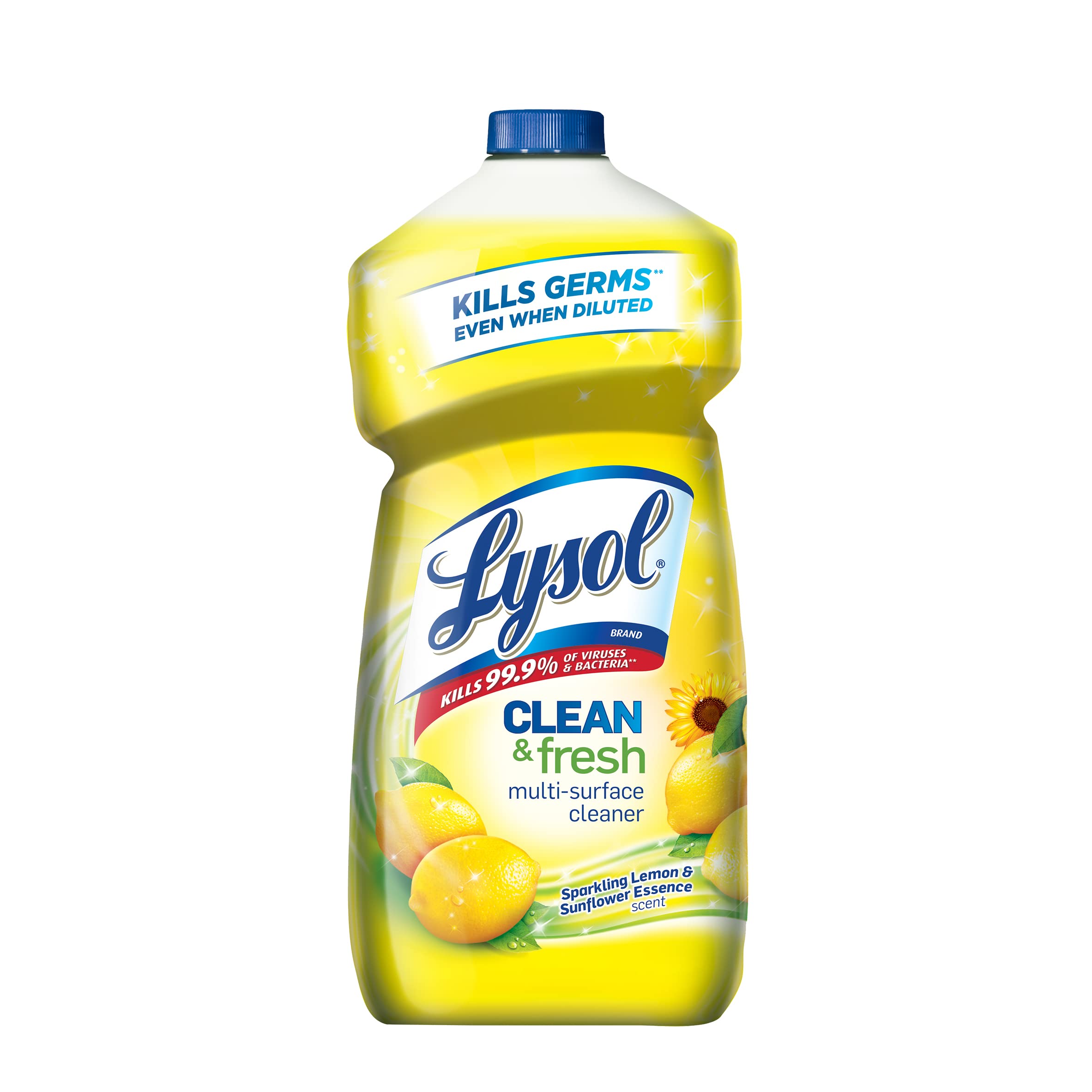 Lysol Multi-Surface Cleaner, Sparkling Lemon and Sunflower Essence (Pour)