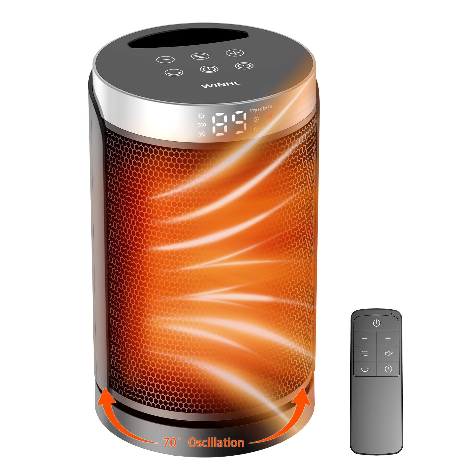 WINHL 1500W PTC Portable Heater