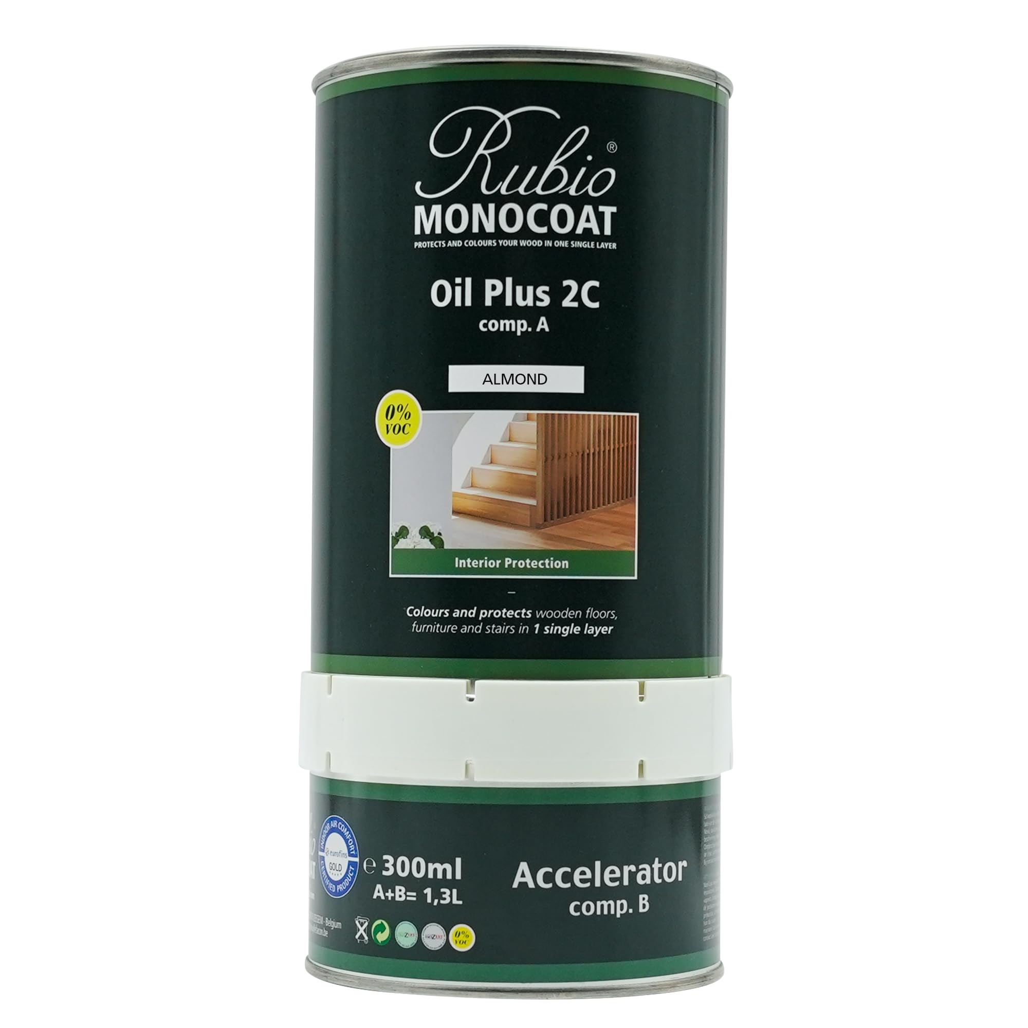 Rubio Monocoat Oil Plus 2C — Almond (1.3 L)
