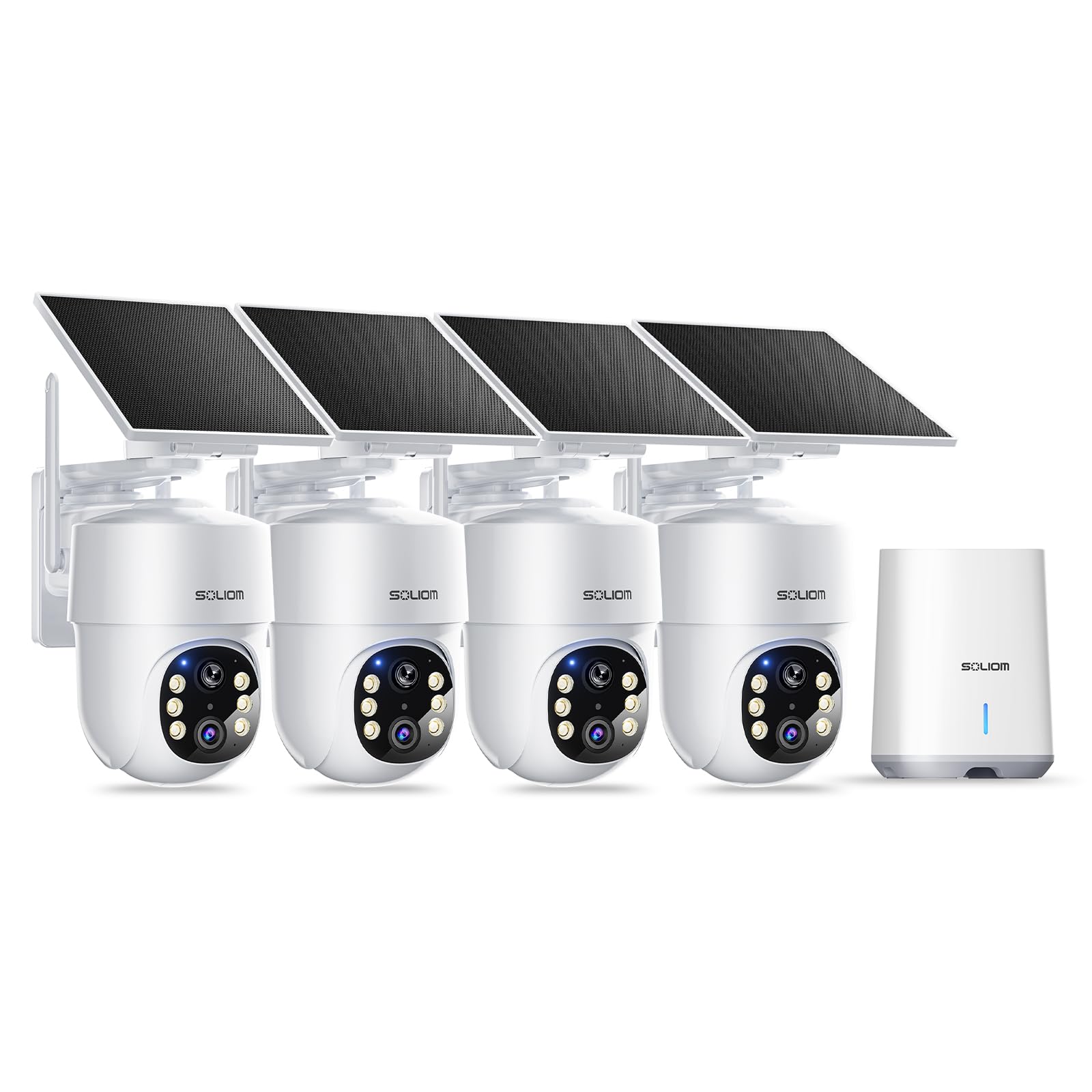 Soliom 5MP Solar Security Camera Kit