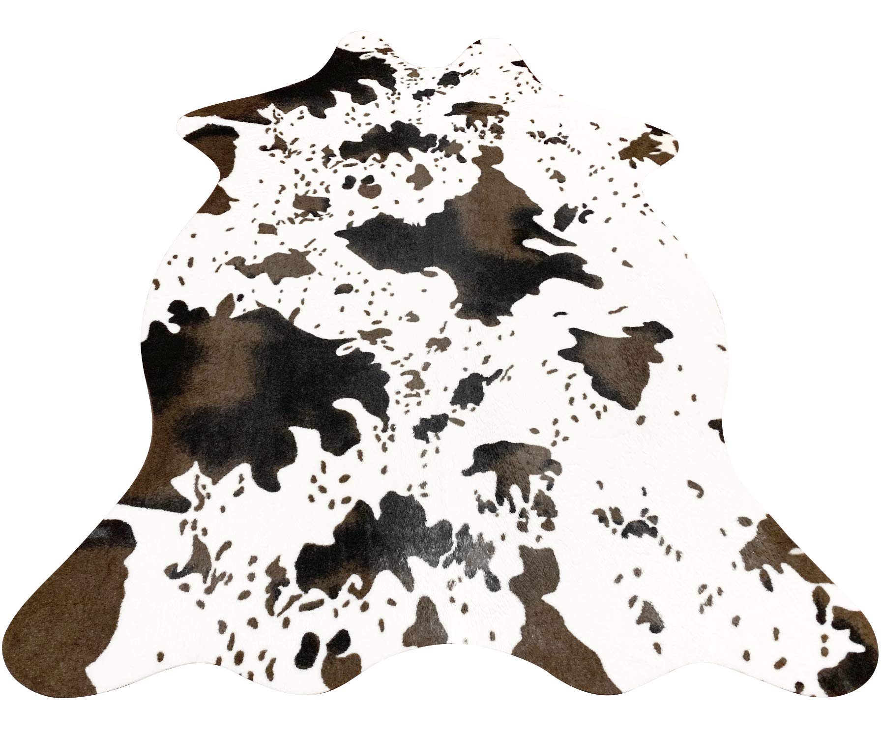 Microfiber Cow Print Rug (Small)