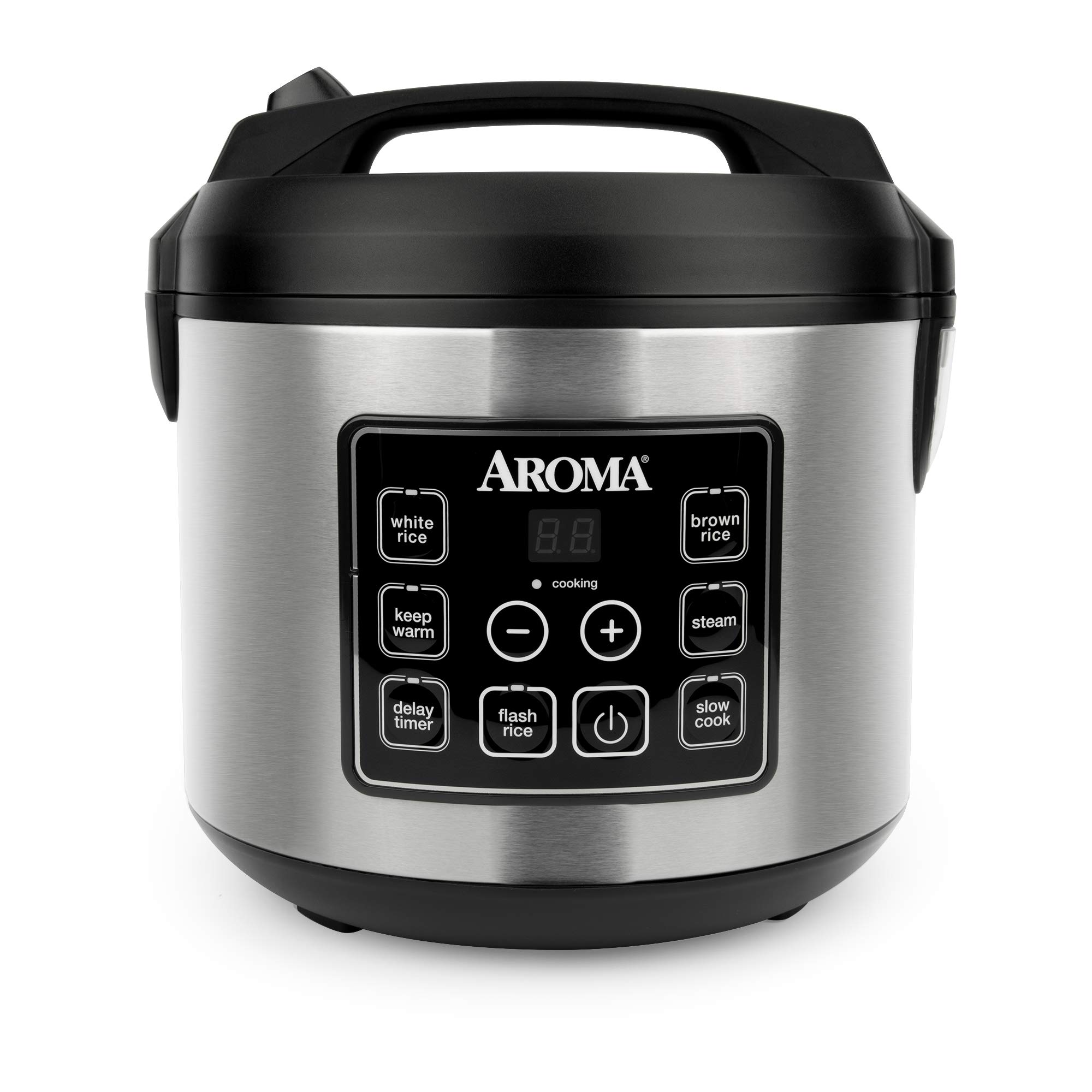 Aroma Housewares ARC-150SB — 20-Cup Digital 3-in-1 Rice Cooker