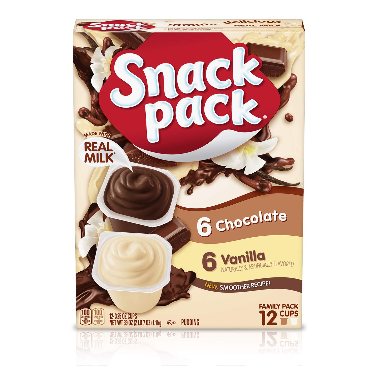 Snack Pack Chocolate & Vanilla Pudding Cups