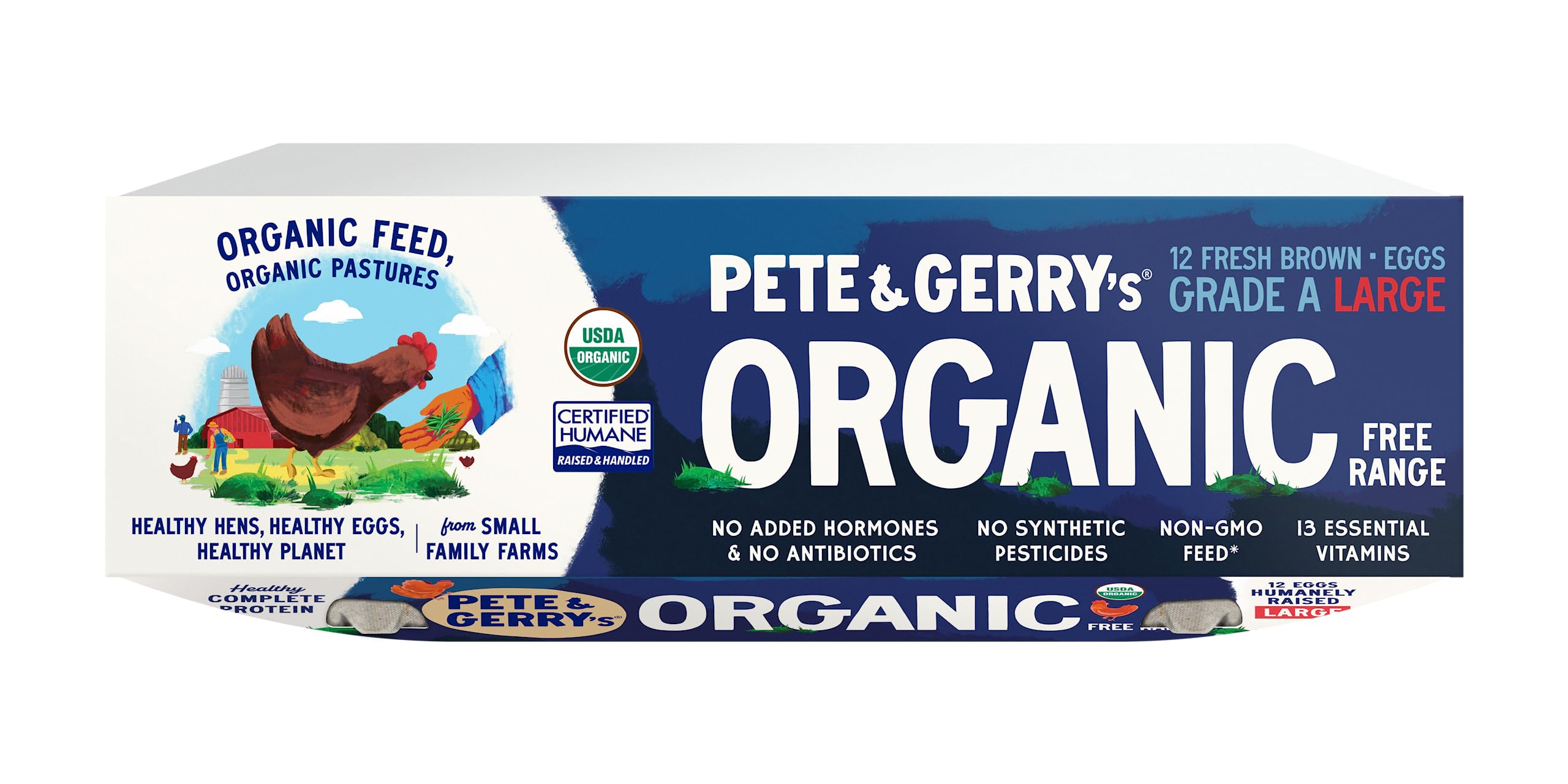 Pete & Gerry’s Organic Brown Eggs (12 ct)