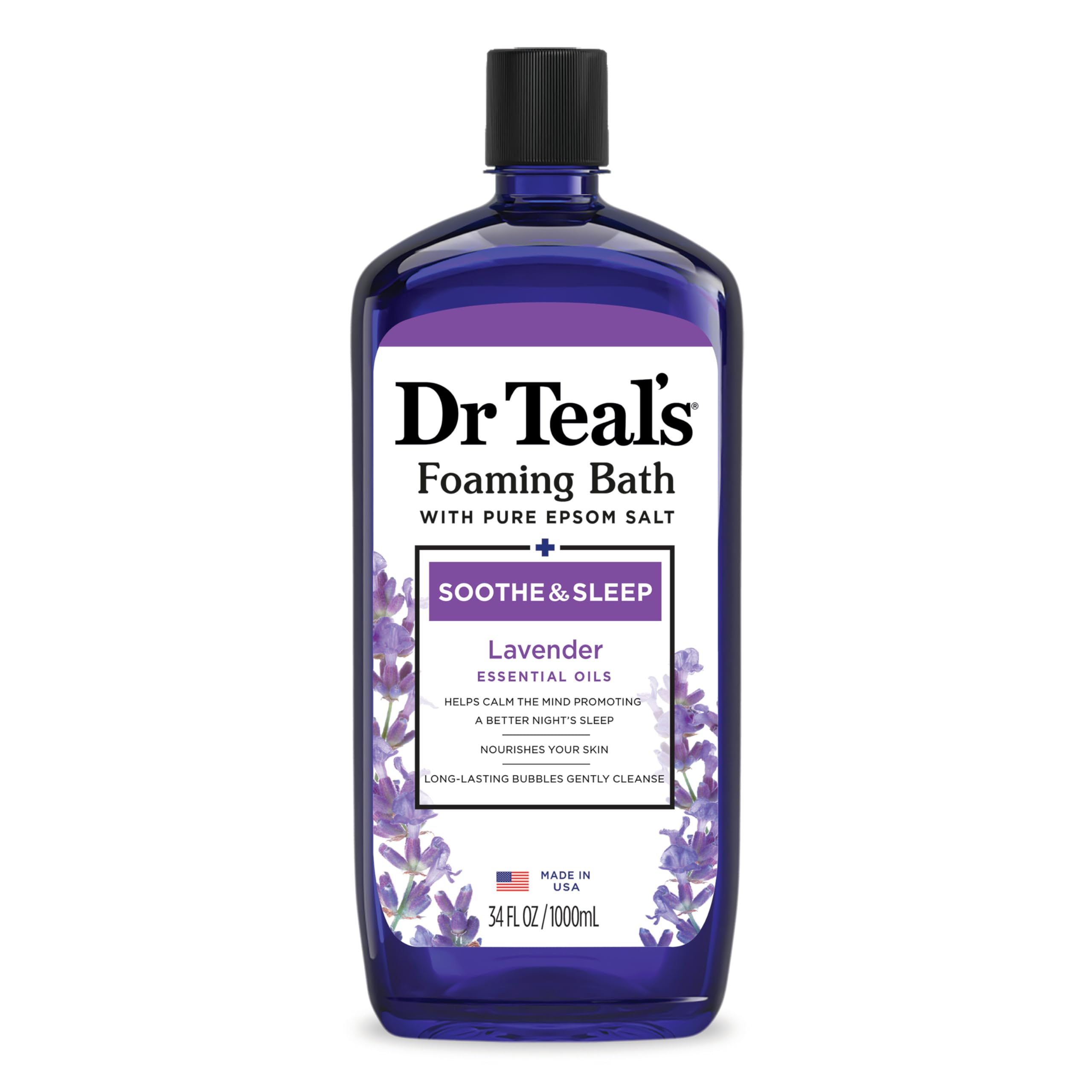 Dr Teal's Soothe & Sleep Foaming Bath (Lavender)