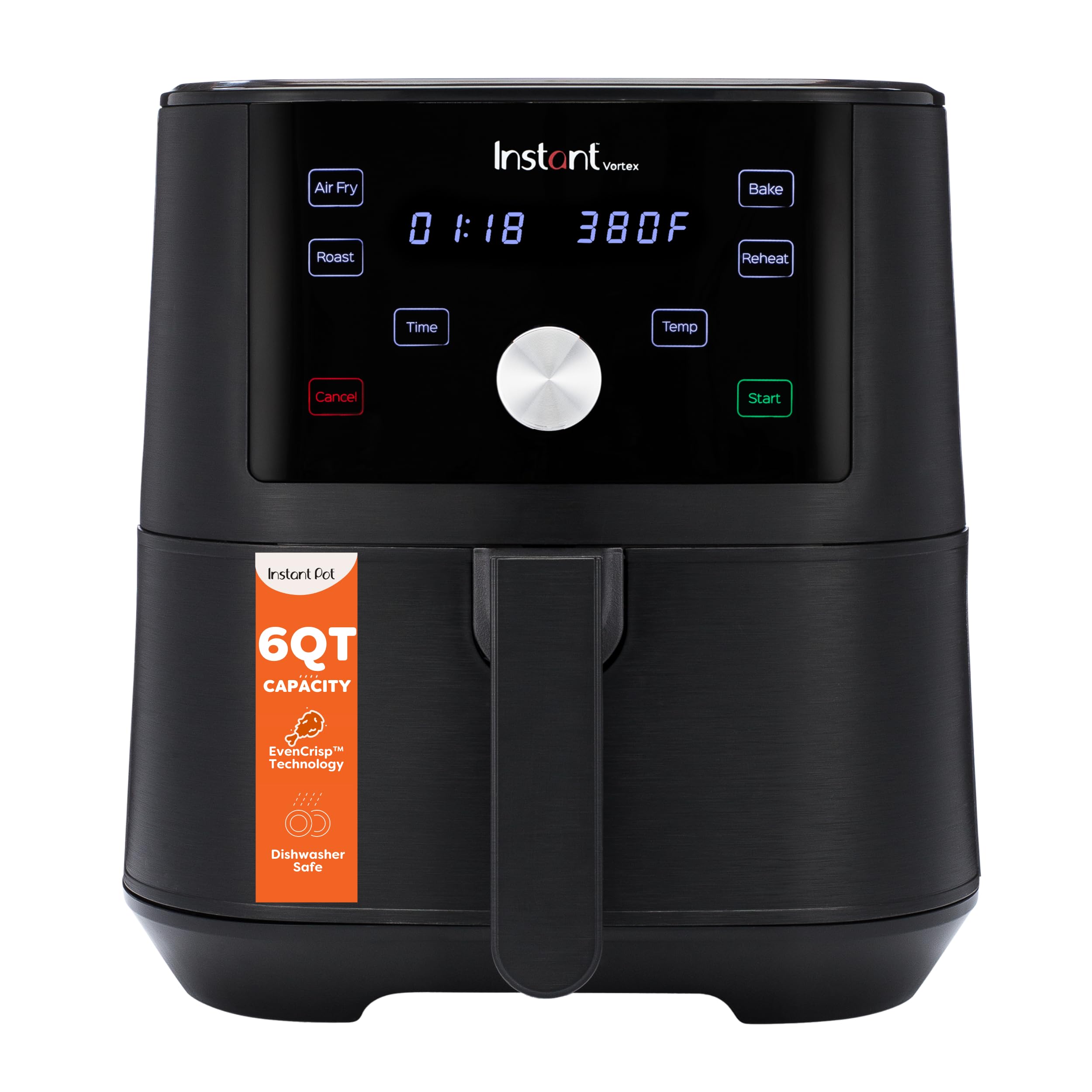 Instant Pot Vortex 6 QT XL — 4-in-1 EvenCrisp Air Fryer