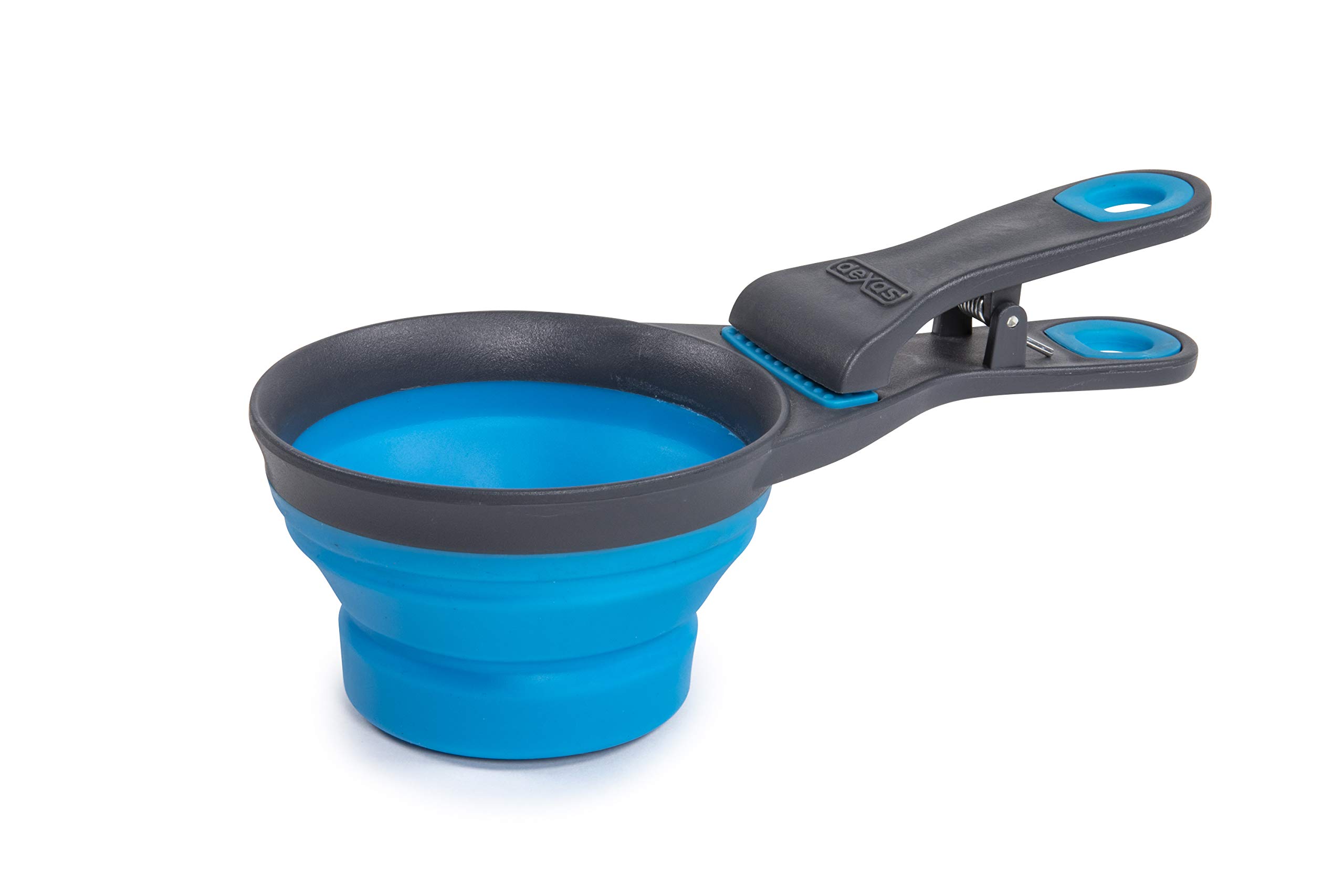 Dexas KlipScoop — Collapsible 1-Cup Scoop with Clip