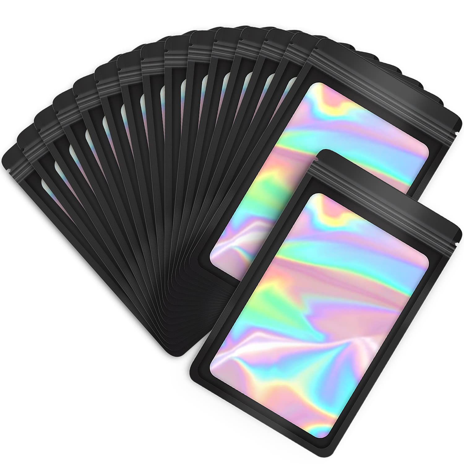 EONJOE Holographic Resealable Bags 3x3