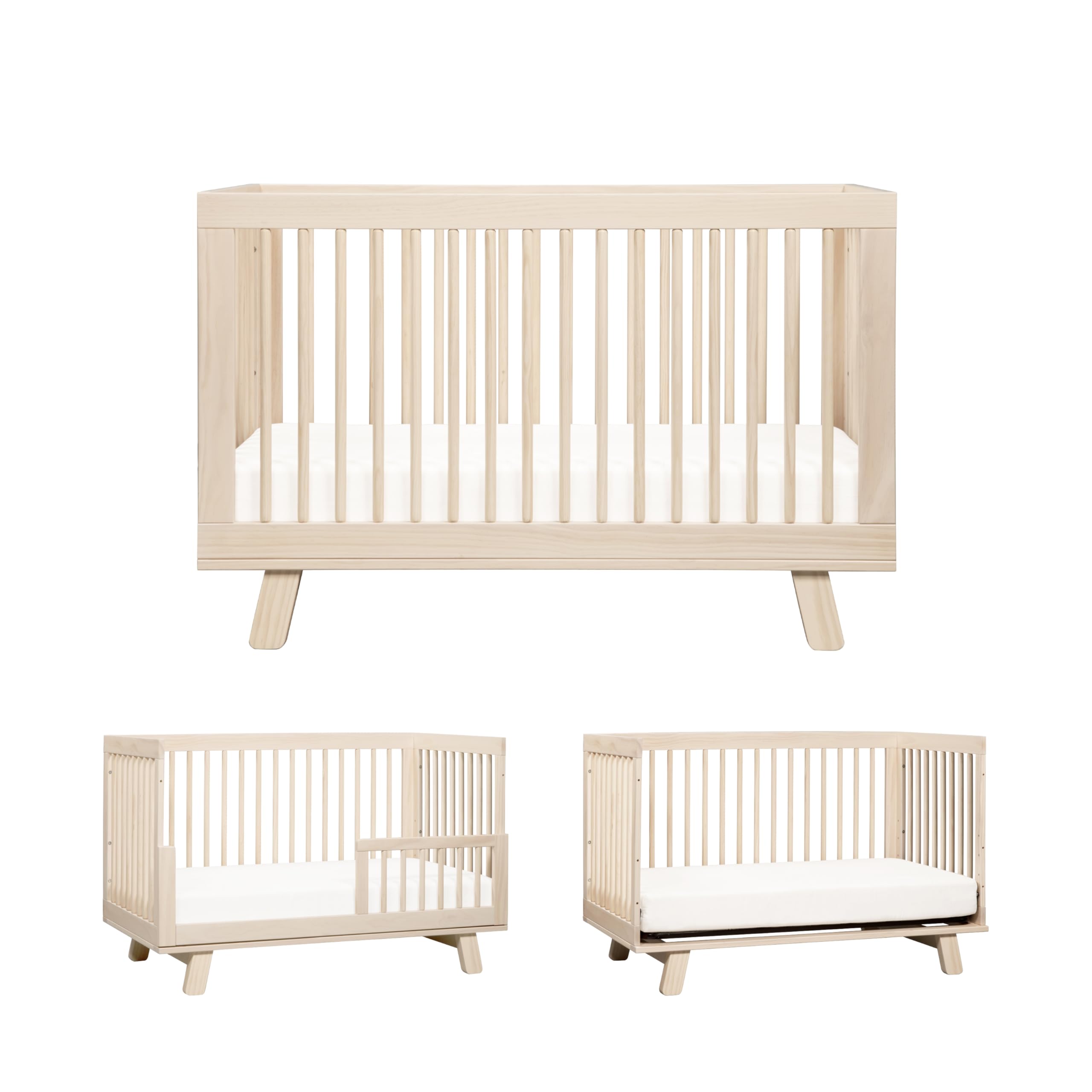 Babyletto Hudson 3-in-1 Convertible Crib (Washed Natural)