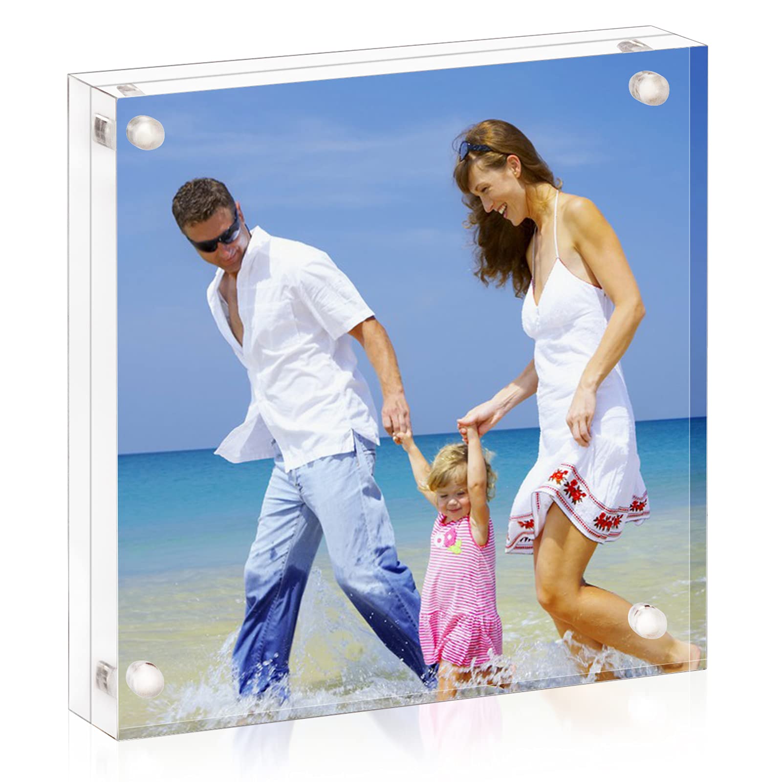 4x4 Double-Sided Acrylic Block Frame