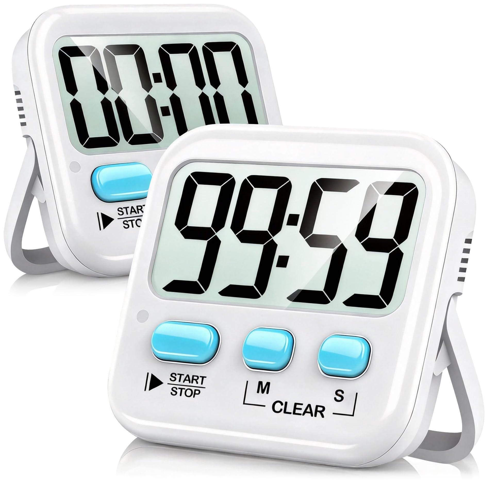 Antonki Digital Kitchen Timer (2-Pack)