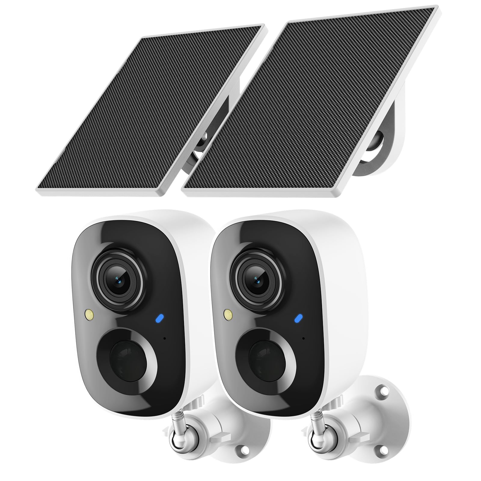 2K Solar Security Camera (2-Pack)