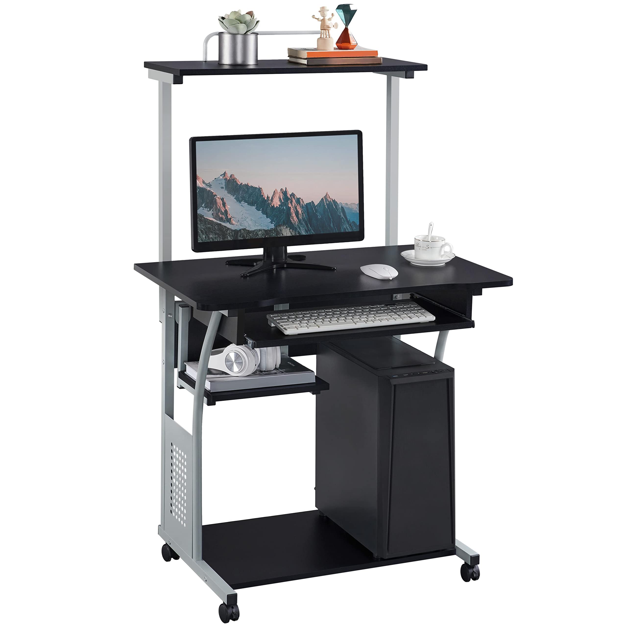 Topeakmart 3-Tier Computer Desk