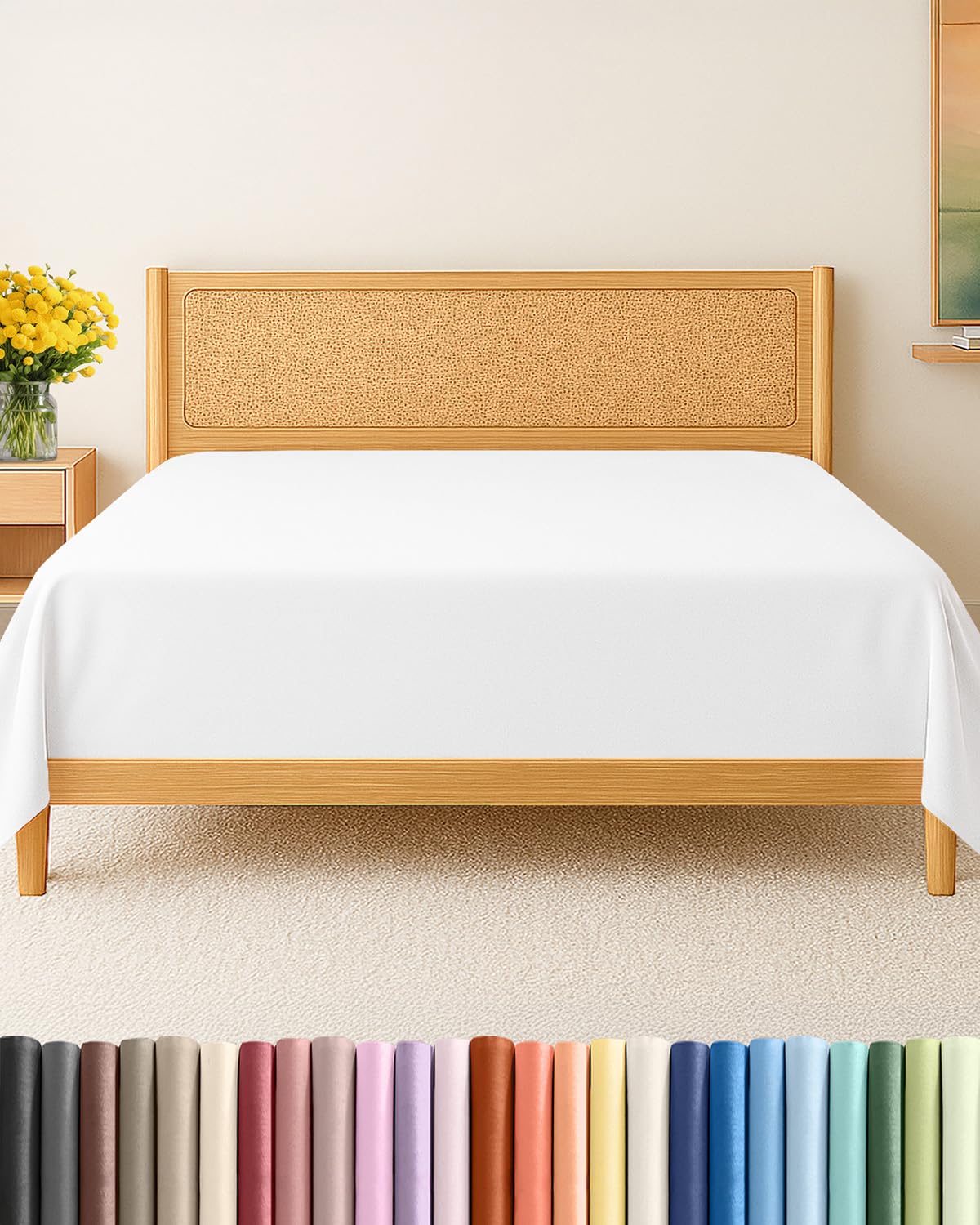 Hotel-Style Twin Flat Sheet