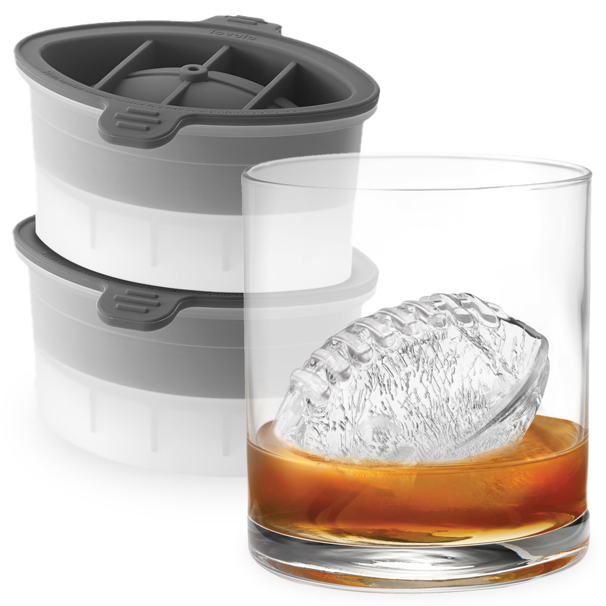 Tovolo Football Ice Cube Mold (Pack of 2)