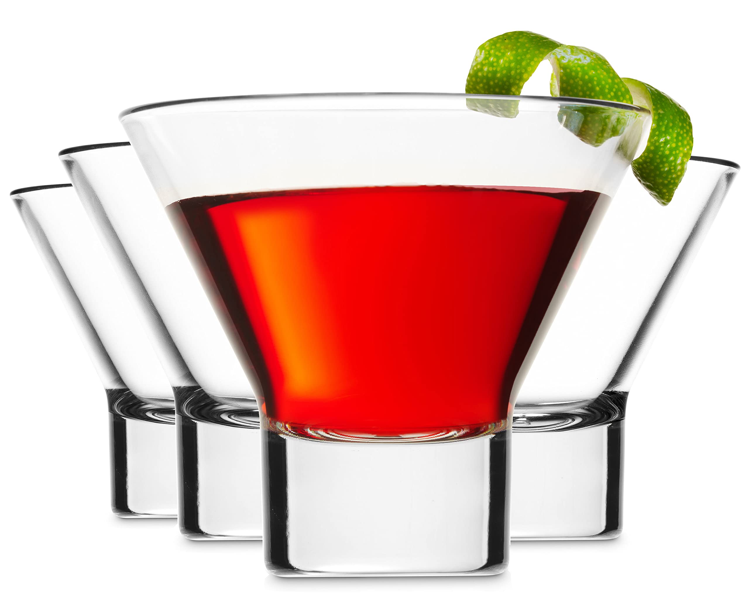 Godinger Italian Martini Glasses (8 oz)