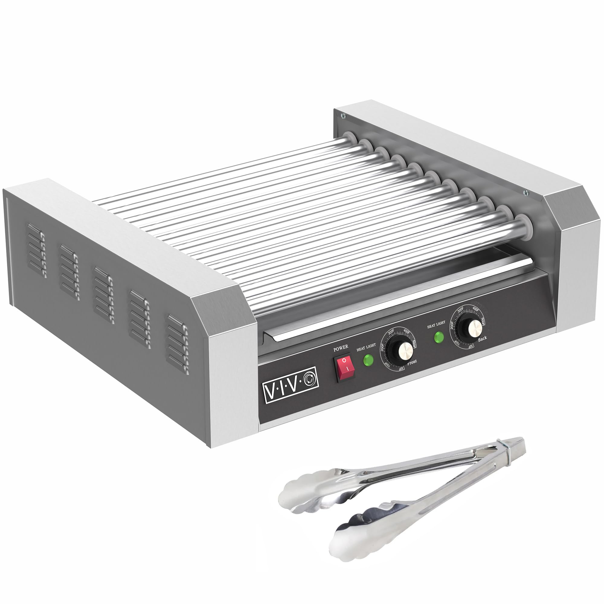 VIVO 11-Roller Hot Dog Grill