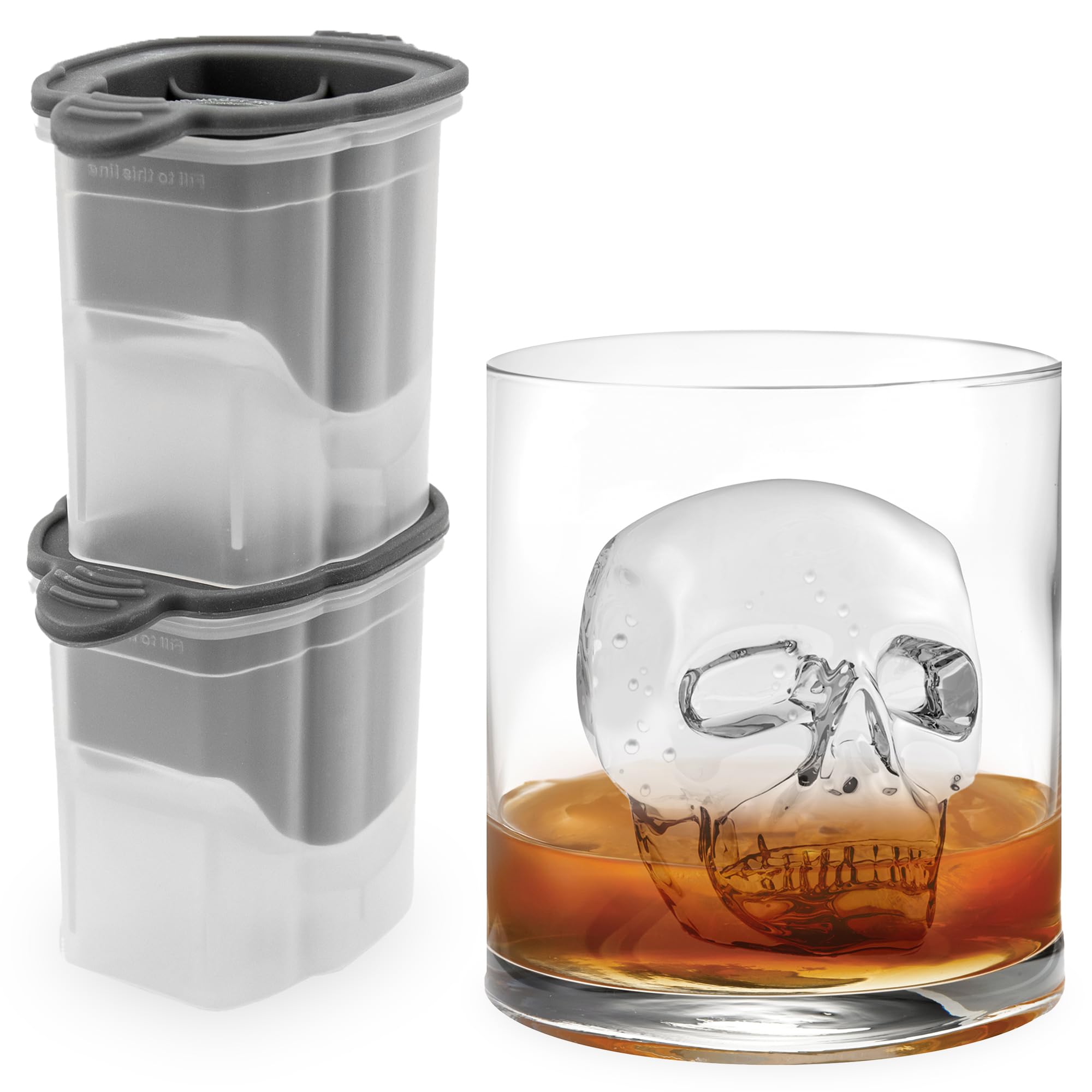 Tovolo Skull Ice Cube Mold (Pack of 2)