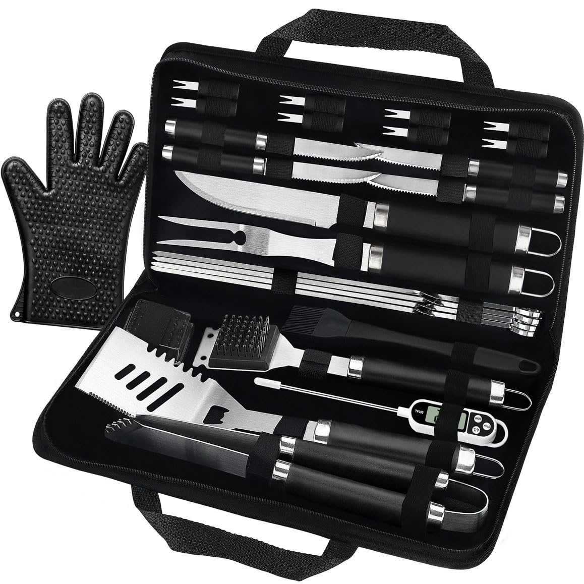 POLIGO 26-Piece Professional Grill Set