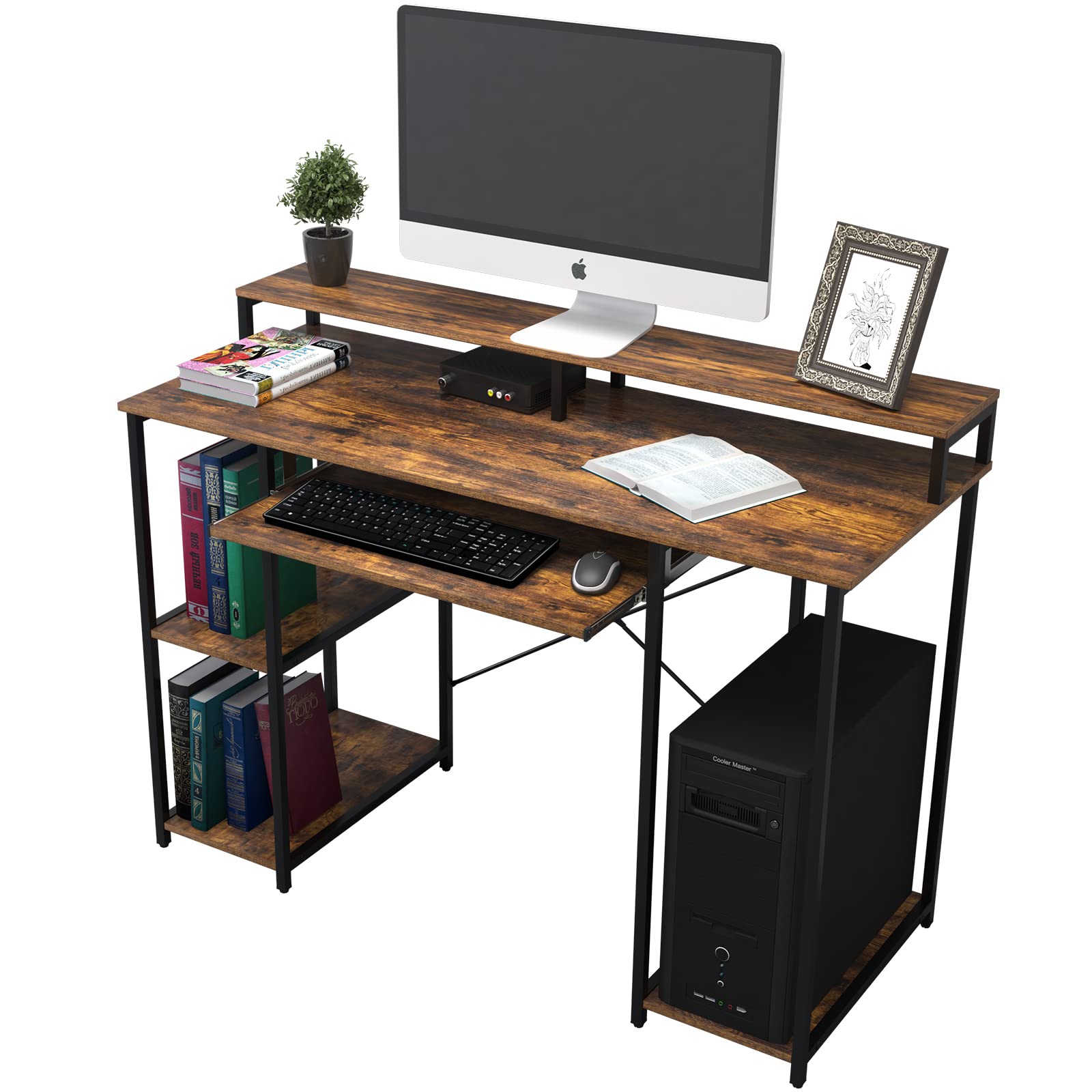 TOPSKY Desk with Keyboard Tray