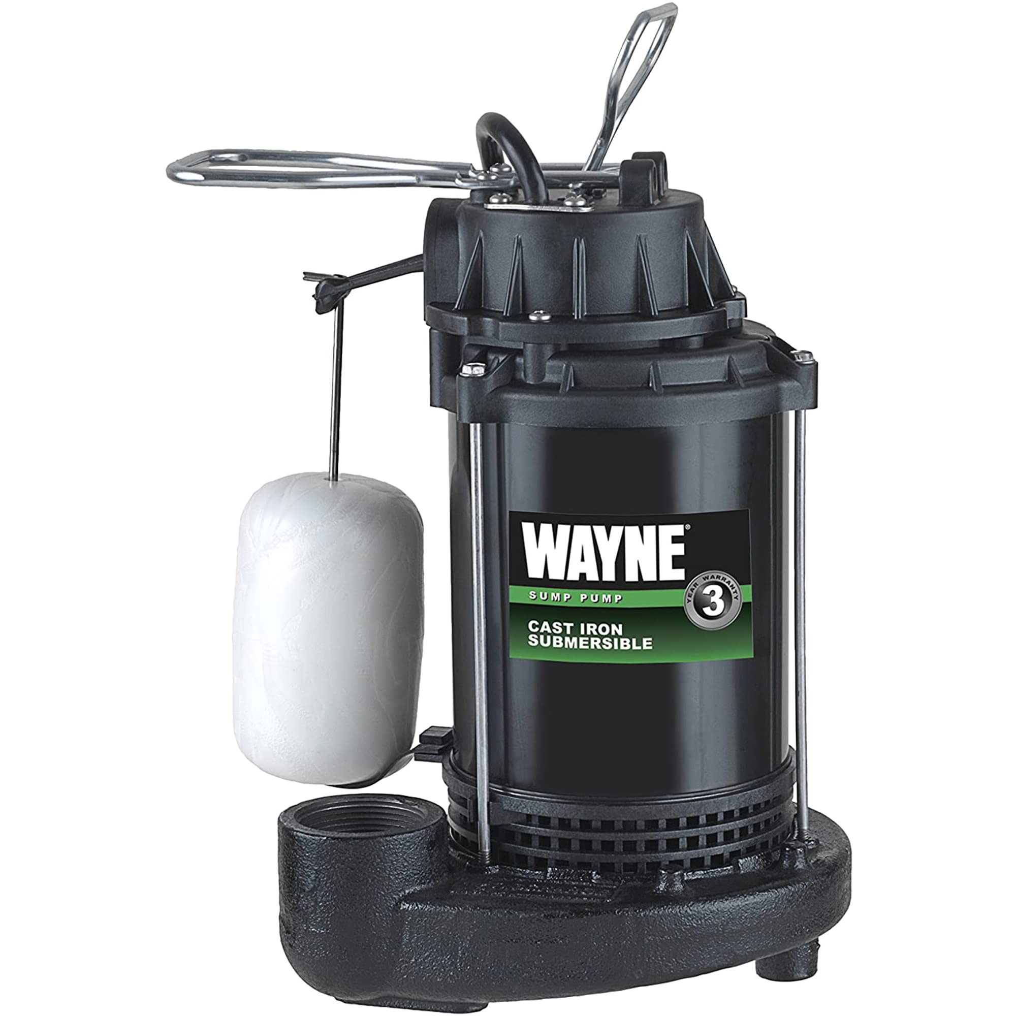 WAYNE CDU800 1/2 HP Cast Iron Sump Pump