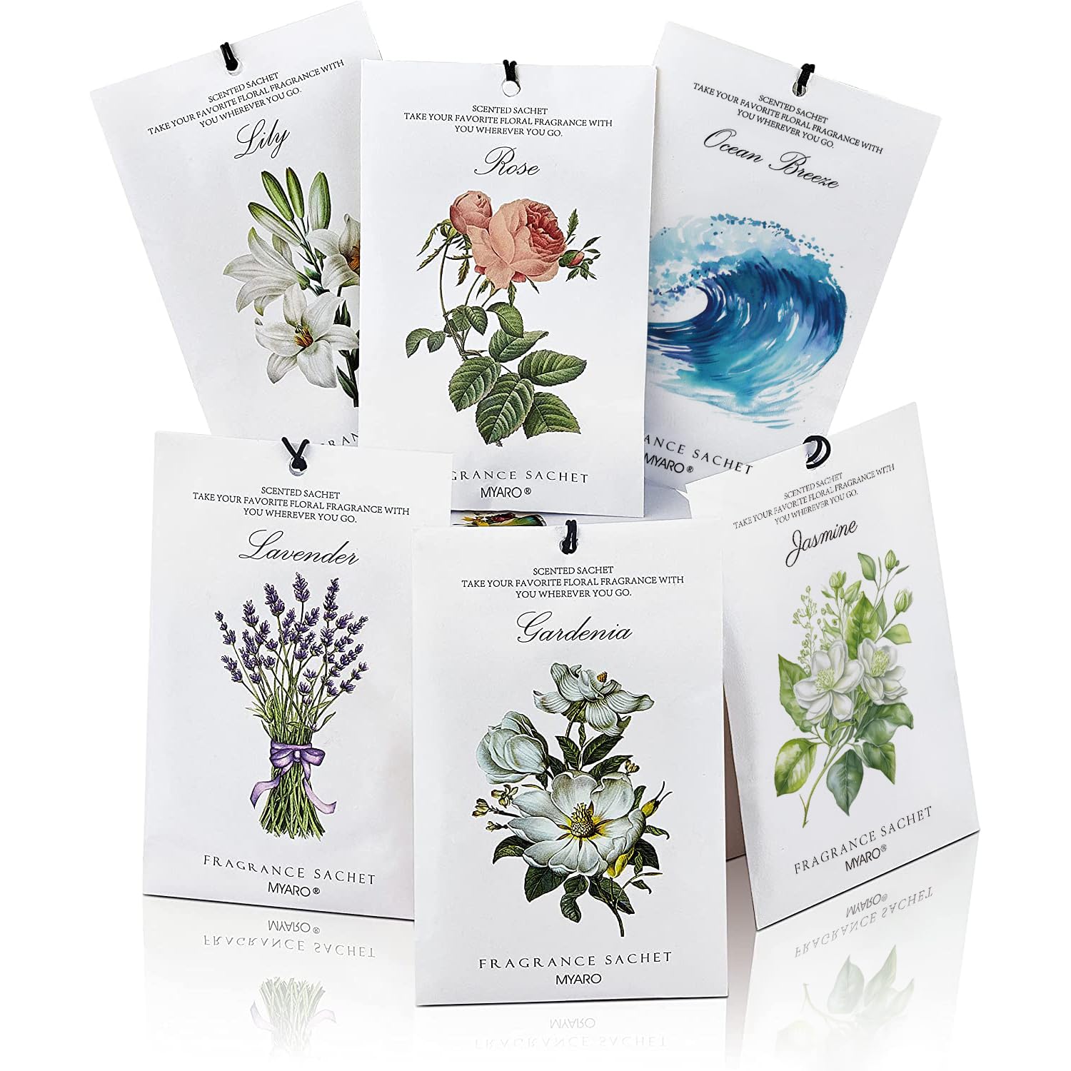 MYARO Assorted Floral Sachets