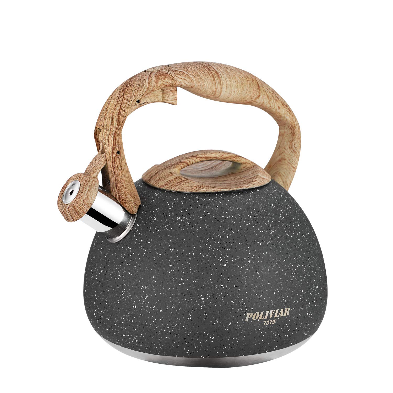 POLIVIAR Stainless Steel Tea Kettle