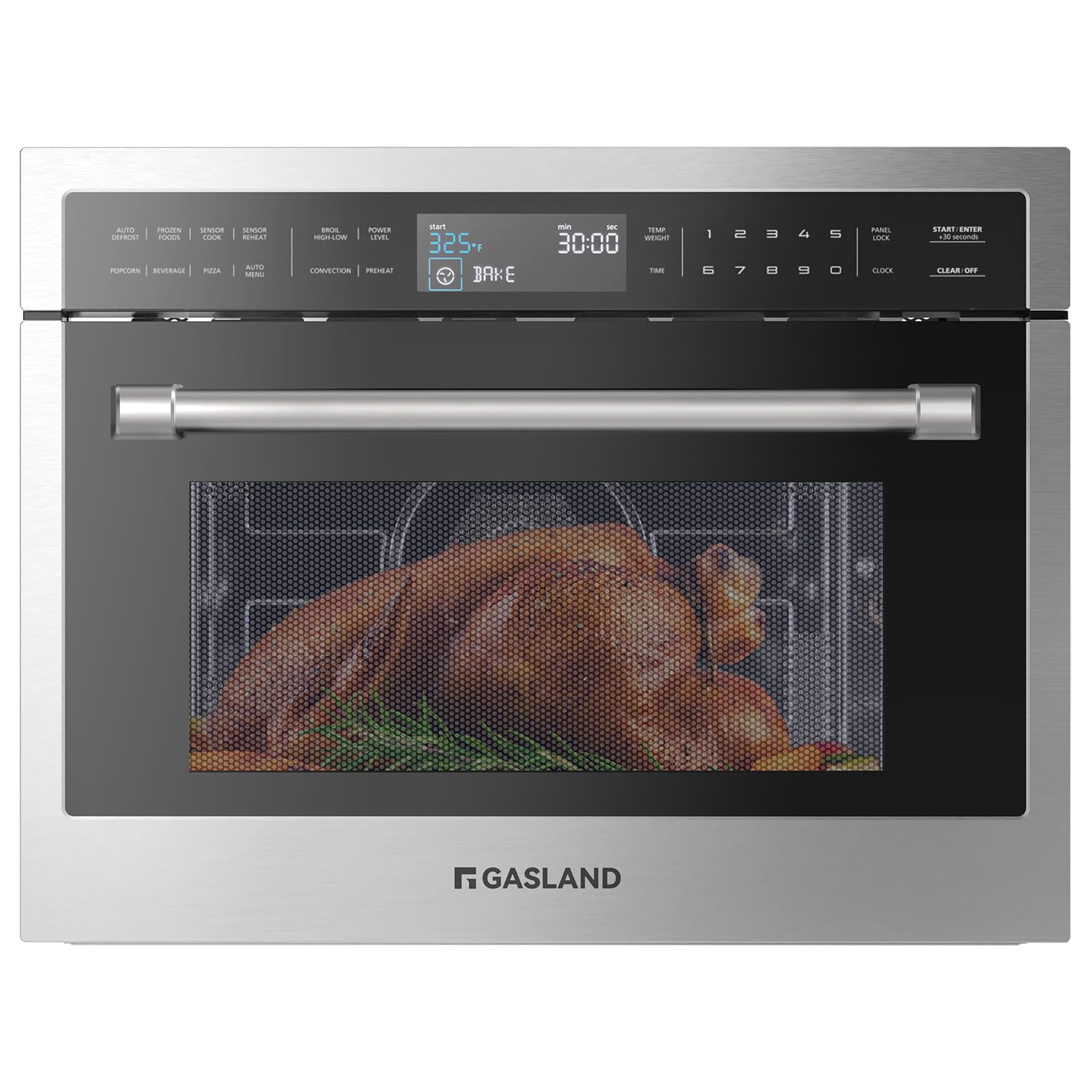 Gasland 24" Built-In Microwave + Convection — 1.6 cu ft, 1000W