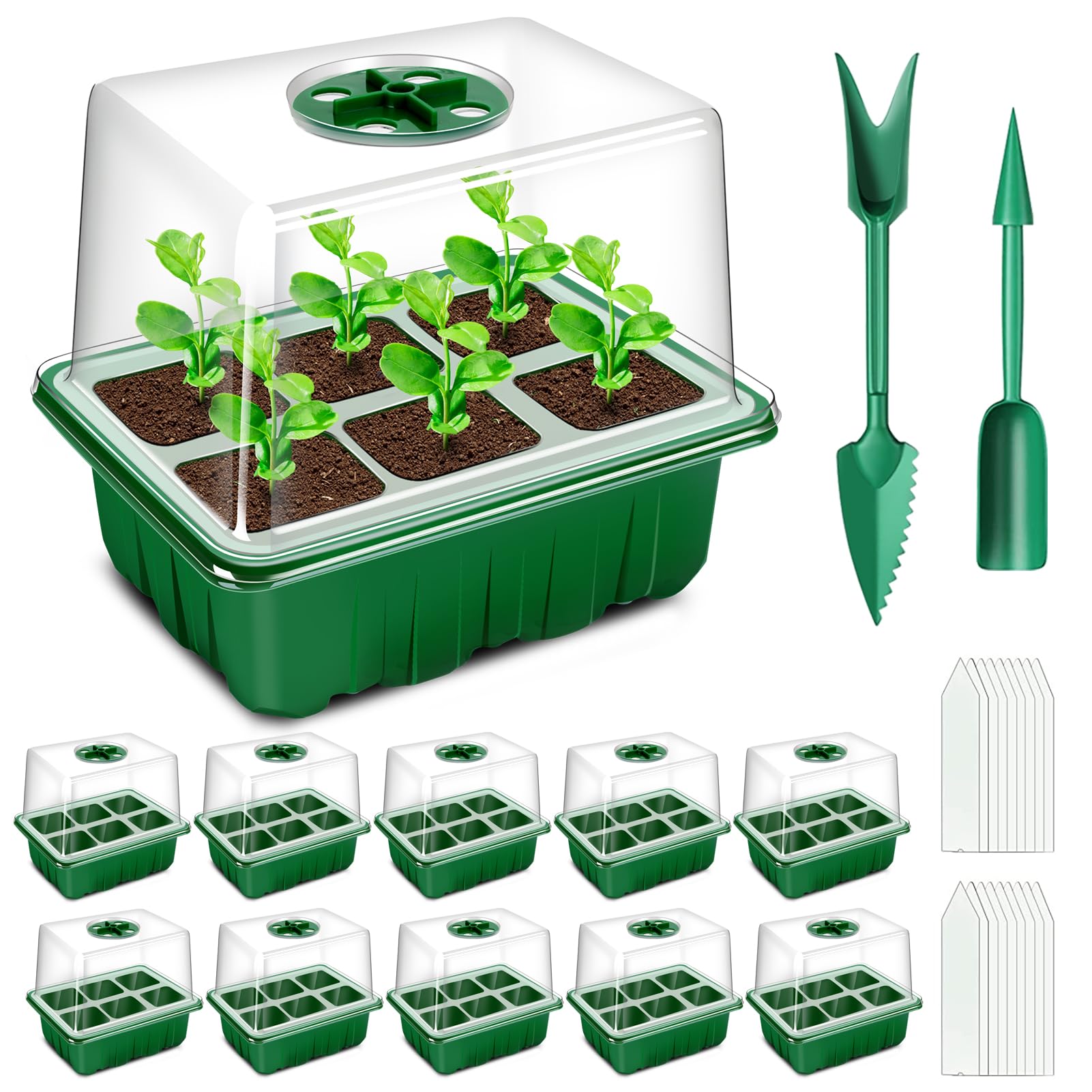YAUNGEL Seed Starter Trays (Large Cells)