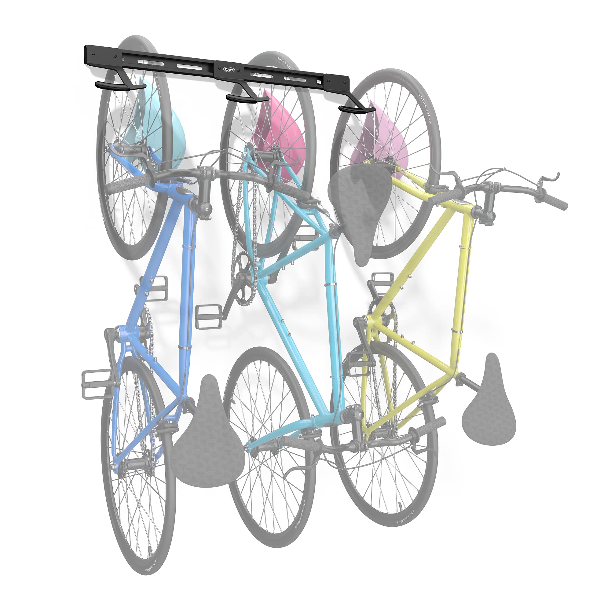 Koova 3-Bike Wall Rack
