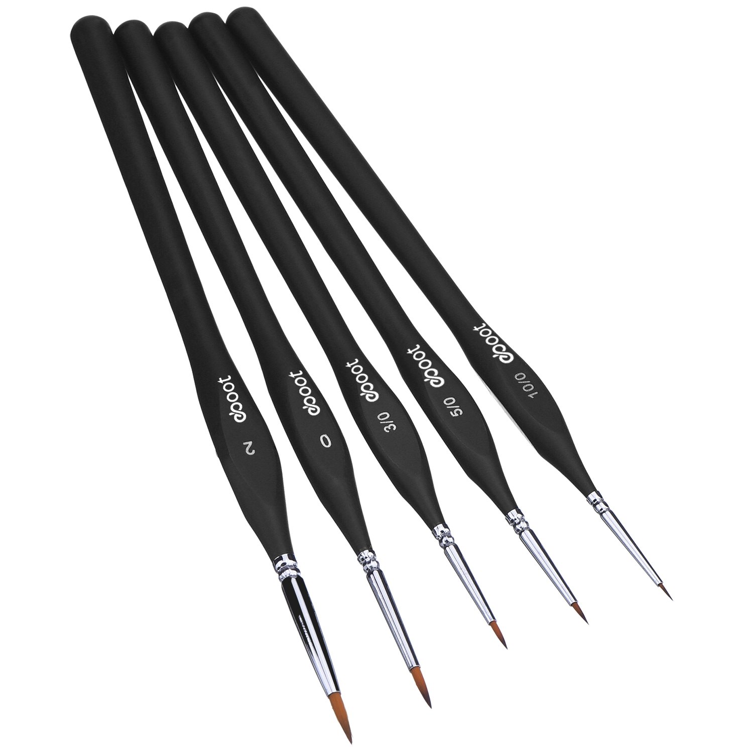 eBoot Triangular-Handle Detail Brush Set