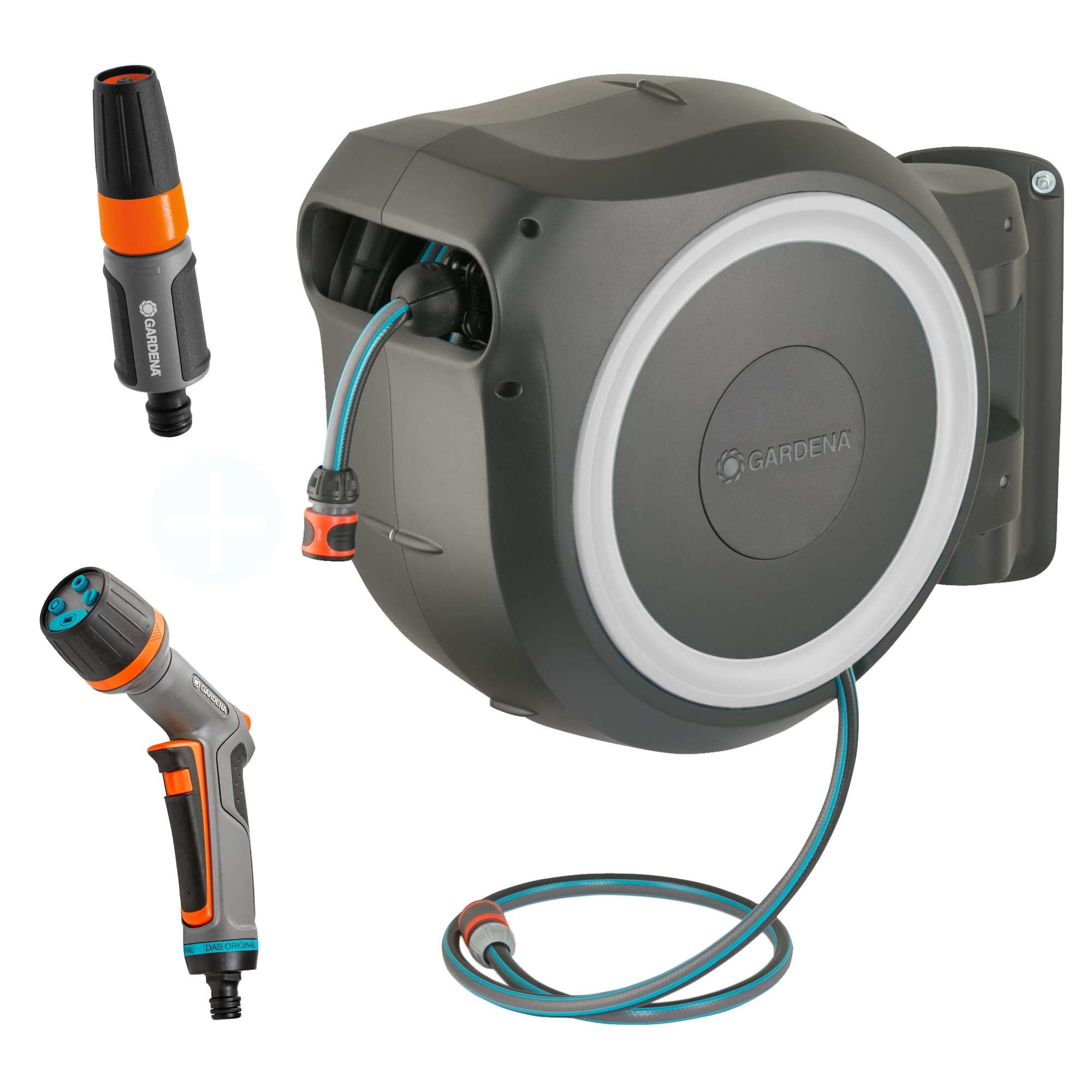 Gardena Wall-Mounted Hose Box RollUp L with 30 m Hose