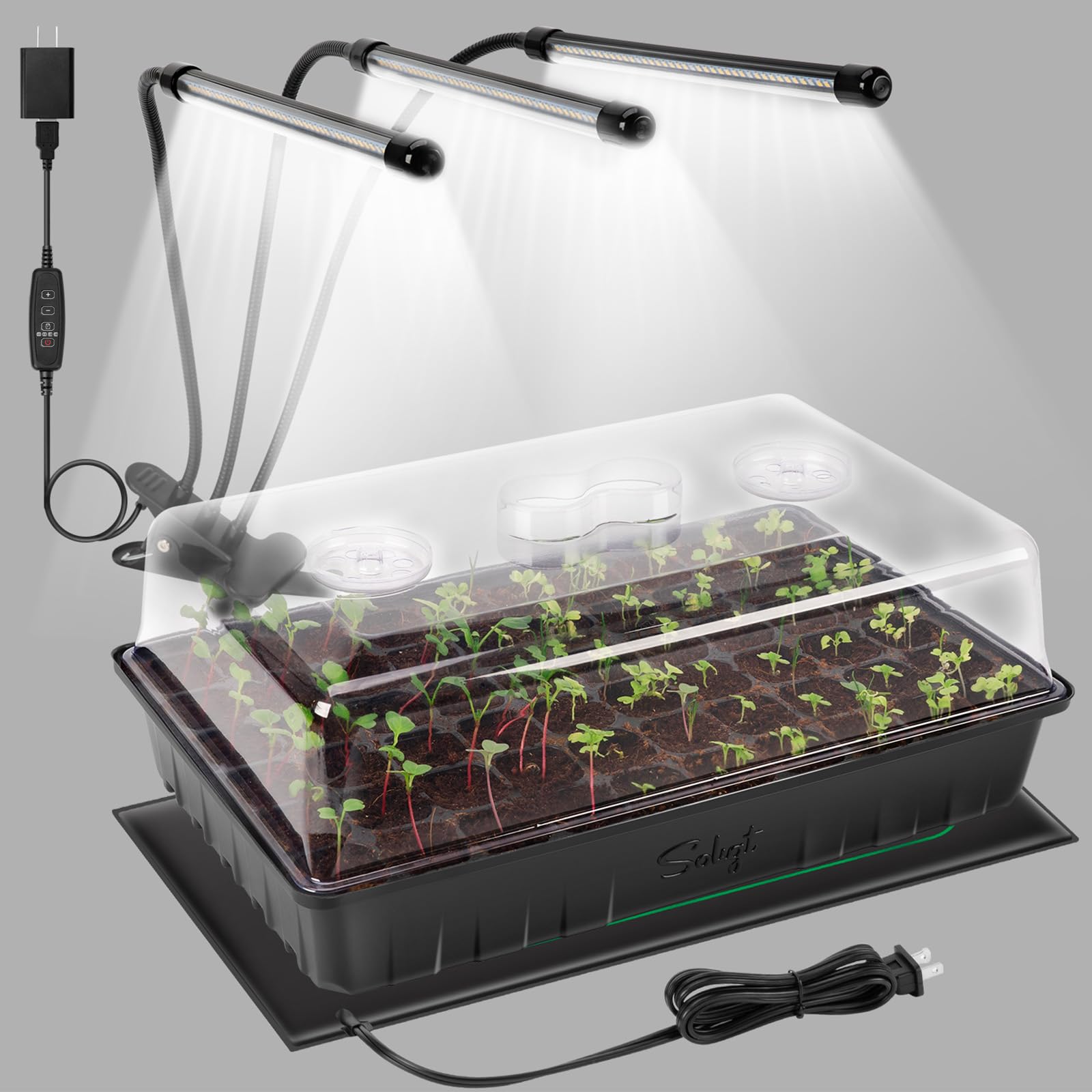 SOLIGT 60-Cell Kit with Heat Mat and Lights