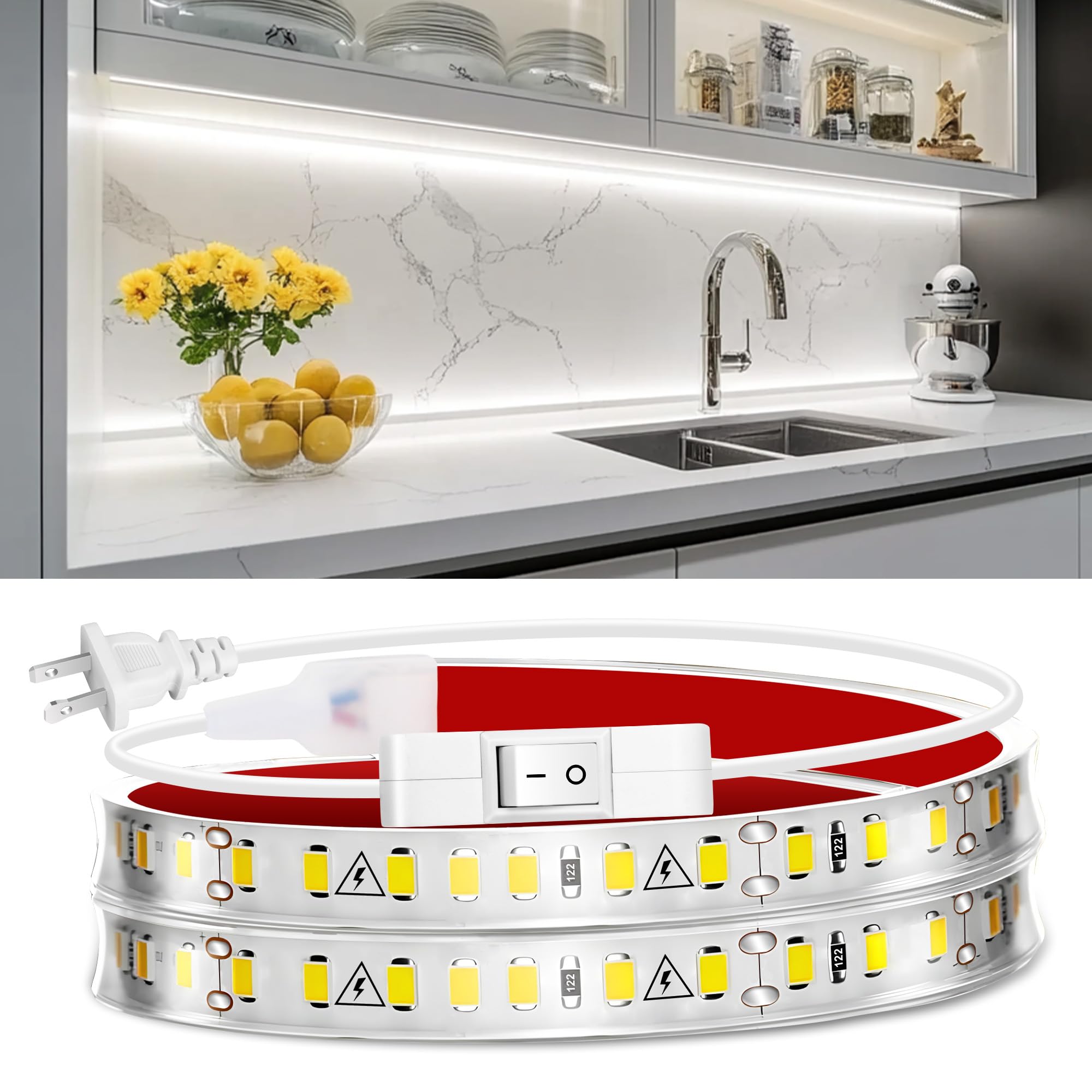 maylit Under Cabinet LED Light Bar 24in